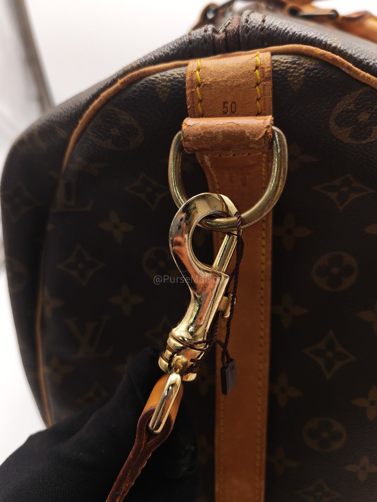 Louis Vuitton Keepall 50 in Monogram Canvas (Date Code: 853 SD) | Purse Maison Luxury Bags Shop