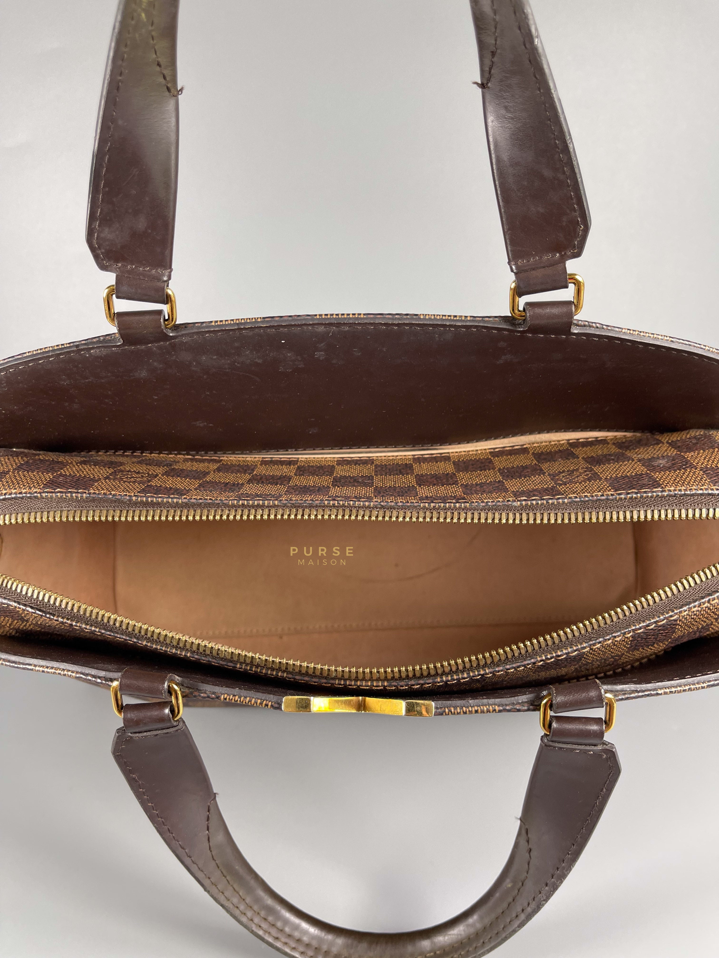 Louis Vuitton Kensington Bowling 2Way Damier Ebene Canvas Shoulder Bag (Date Code: TJ1176) | Purse Maison Luxury Bags Shop