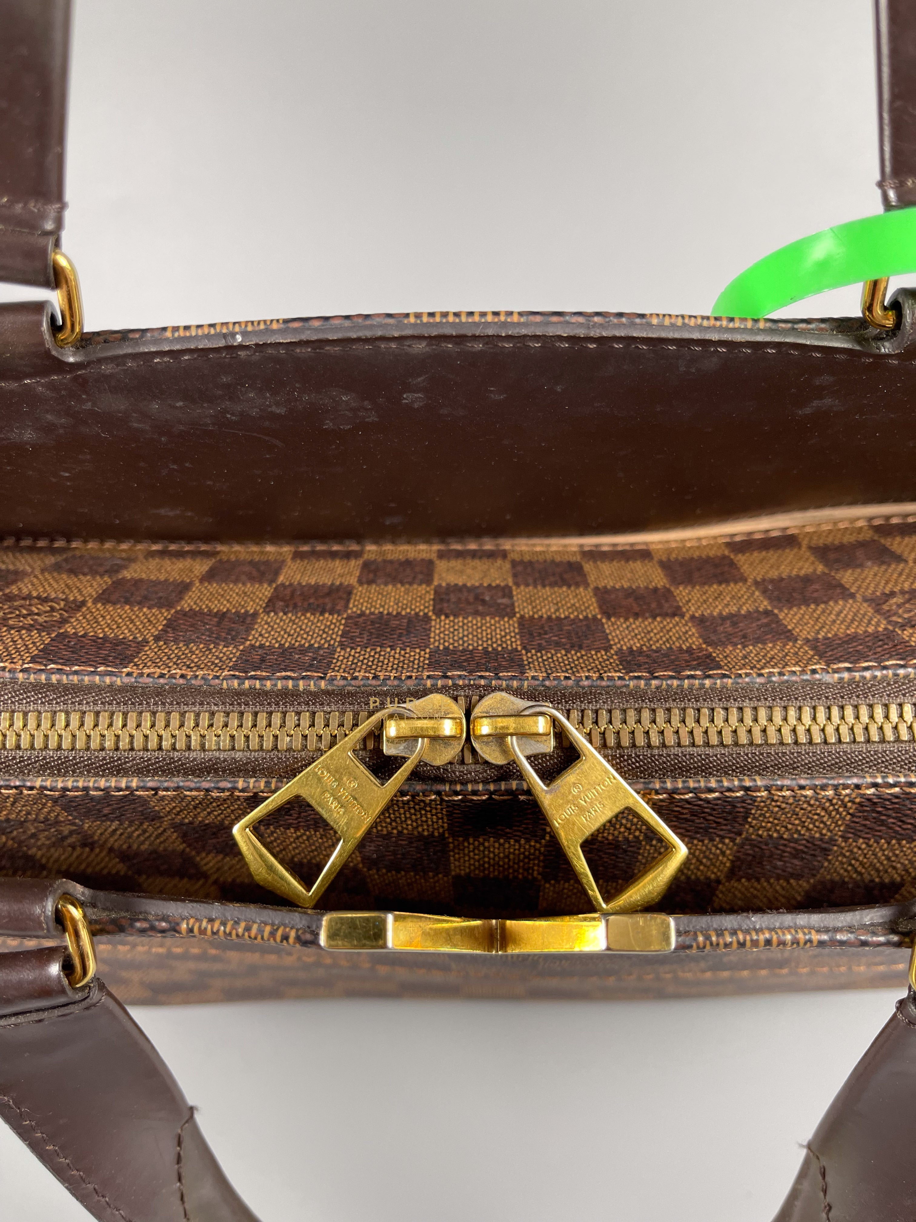 Louis Vuitton Kensington Bowling 2Way Damier Ebene Canvas Shoulder Bag (Date Code: TJ1176) | Purse Maison Luxury Bags Shop