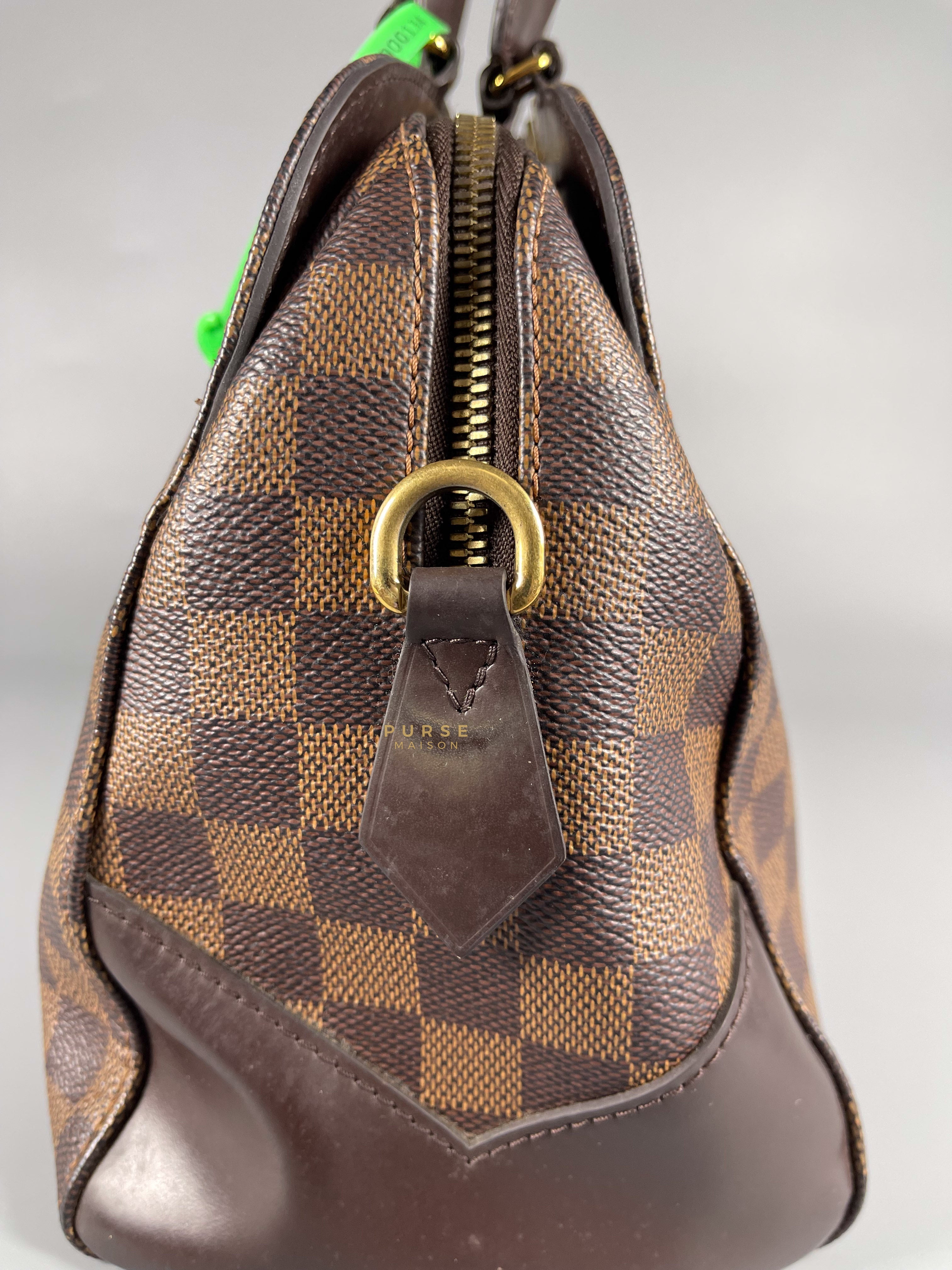 Louis Vuitton Kensington Bowling 2Way Damier Ebene Canvas Shoulder Bag (Date Code: TJ1176) | Purse Maison Luxury Bags Shop