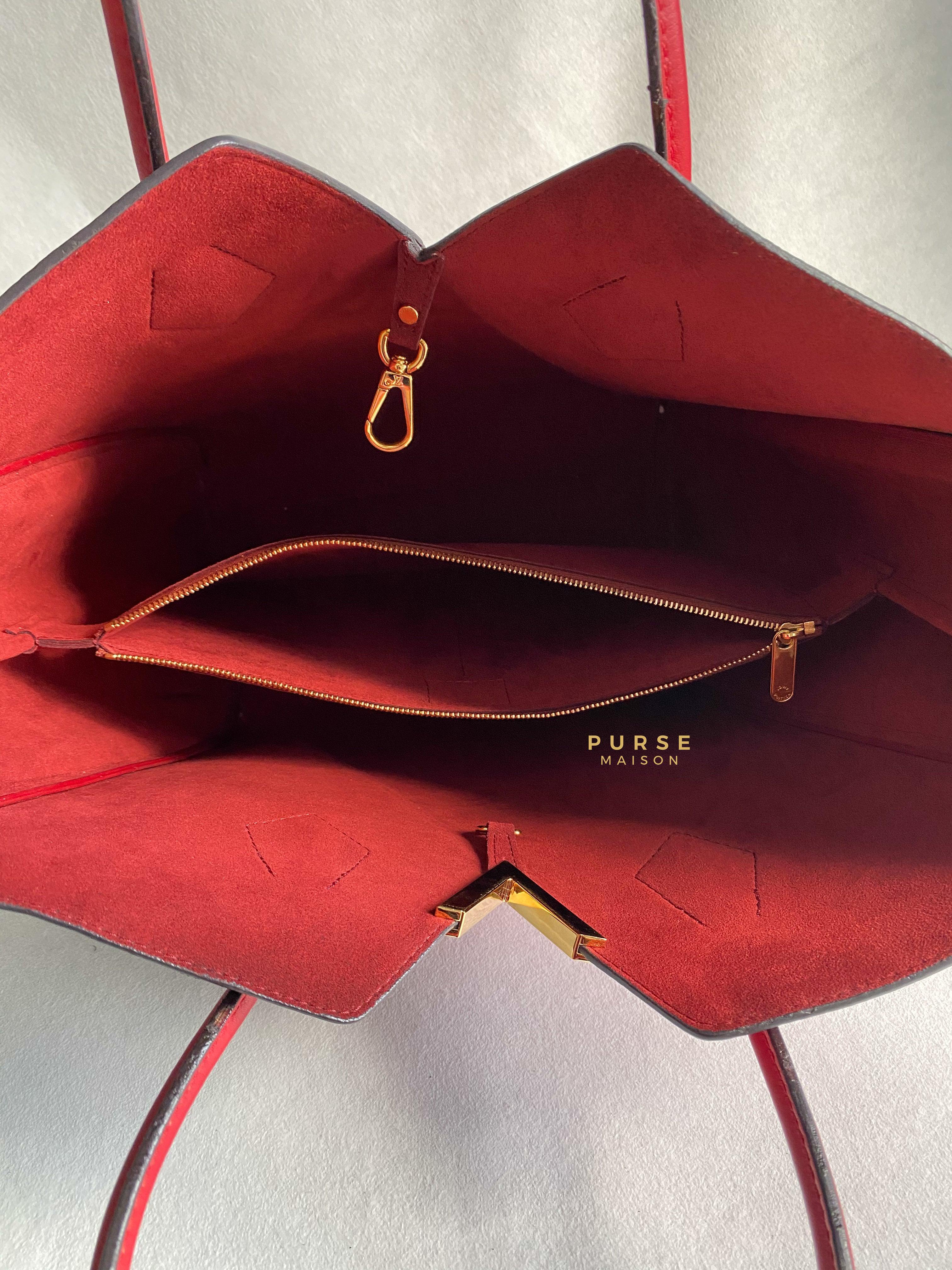 Louis Vuitton Kimono Monogram and Red Leather (DU4165) | Purse Maison Luxury Bags Shop
