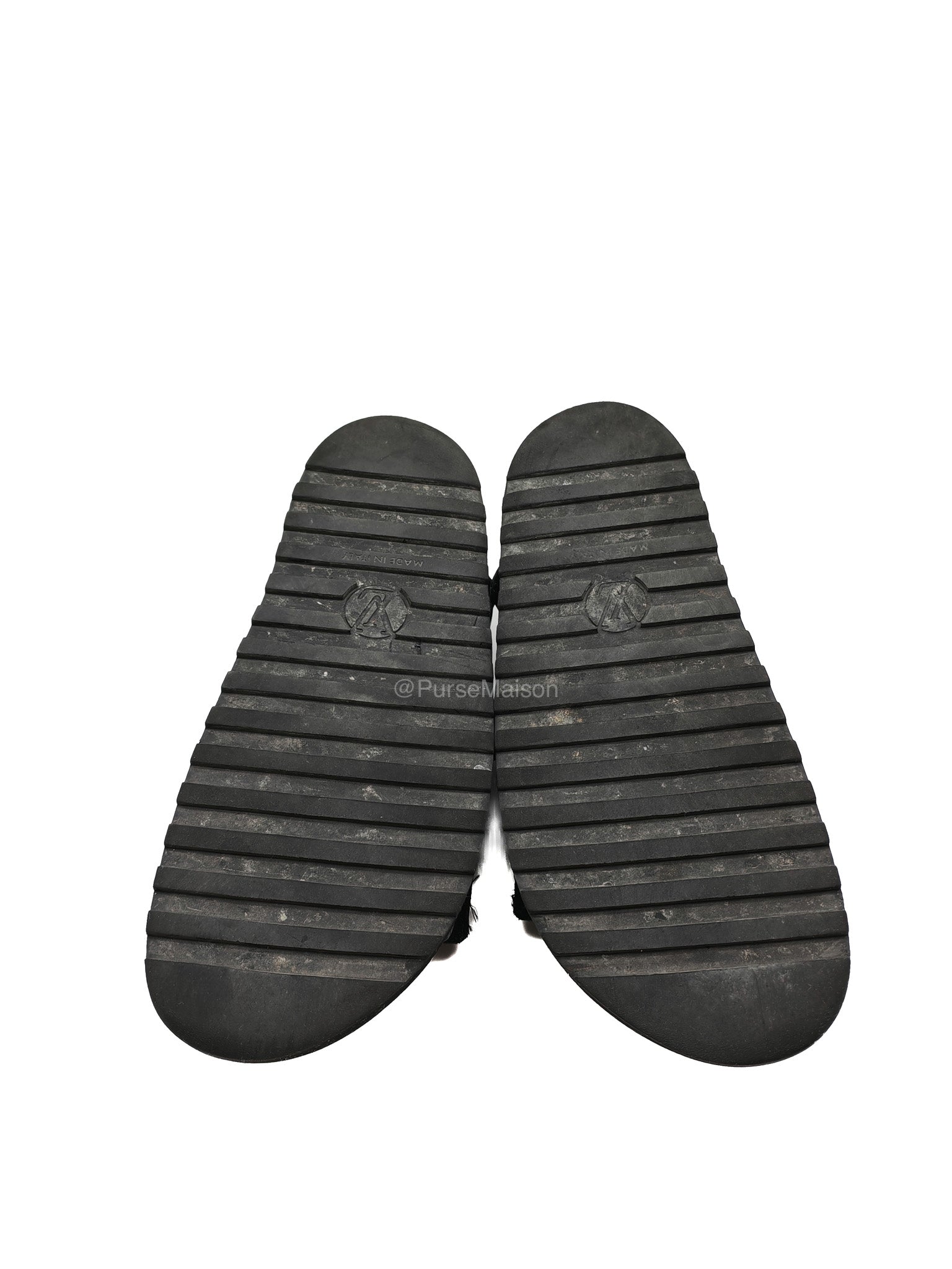 LV Logo Chain Monogram Flat Comfort Sandals Size 36EU (23cm) | Purse Maison Luxury Bags Shop