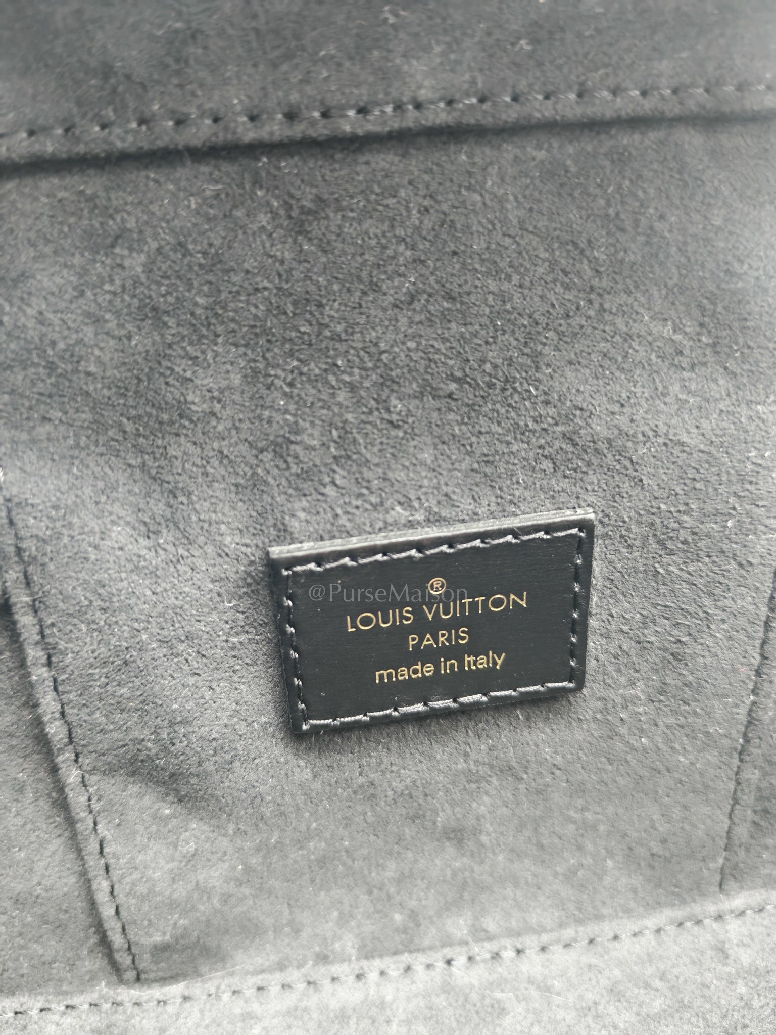Long Vanity Chain Pouch in Reverse Monogram Canvas Shoulder Bag (Microchip) | Purse Maison Luxury Bags Shop