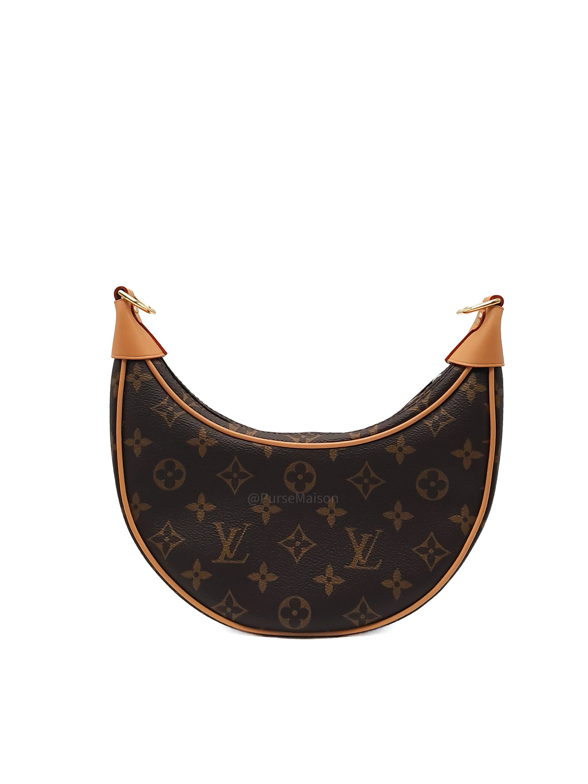 Louis Vuitton Loop Hand Bag in Monogram Canvas and Gold Hardware Microchip | Purse Maison Luxury Bags Shop