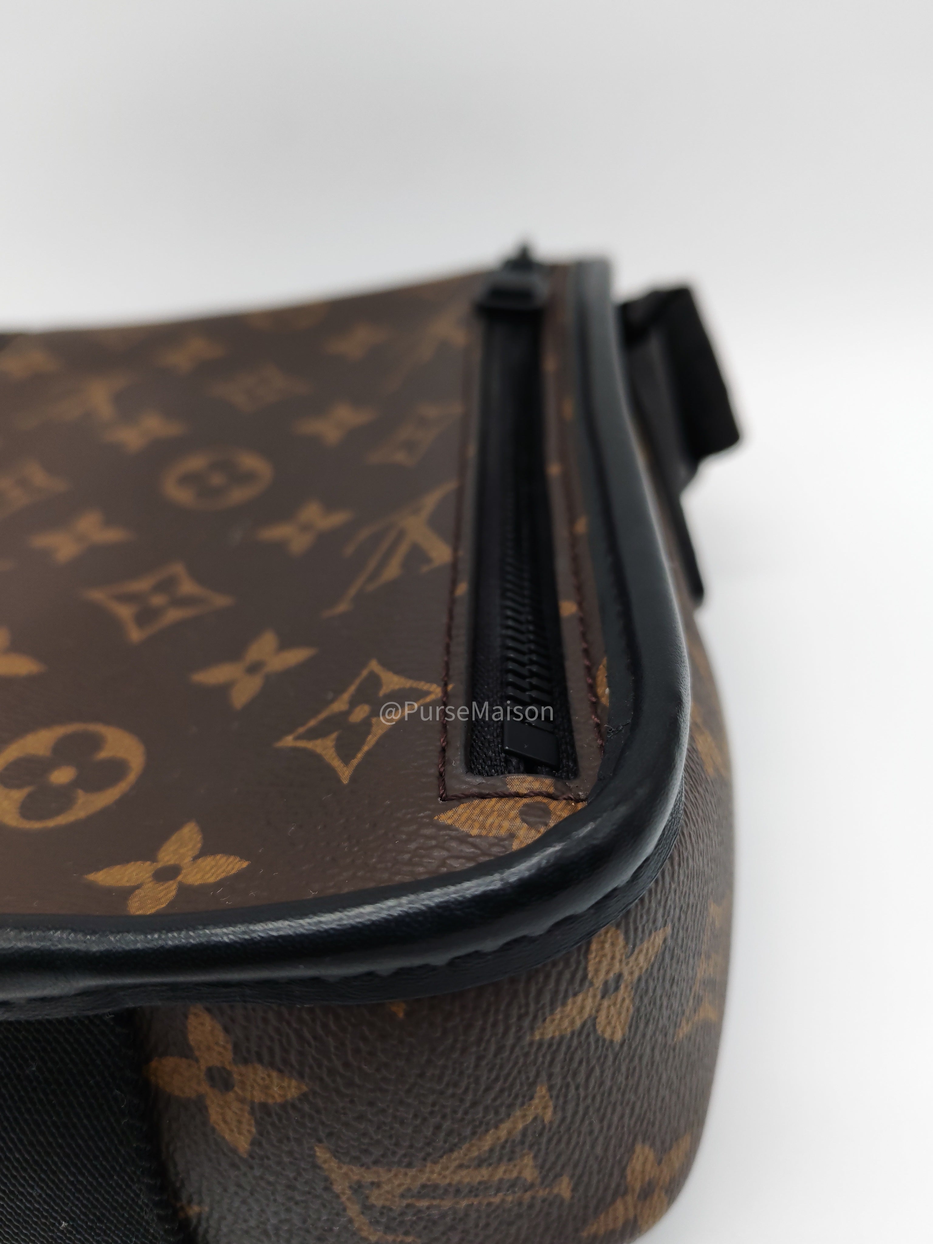 Louis Vuitton Macassar Archy Monogram Canvas Messenger Bag (Microchip) | Purse Maison Luxury Bags Shop