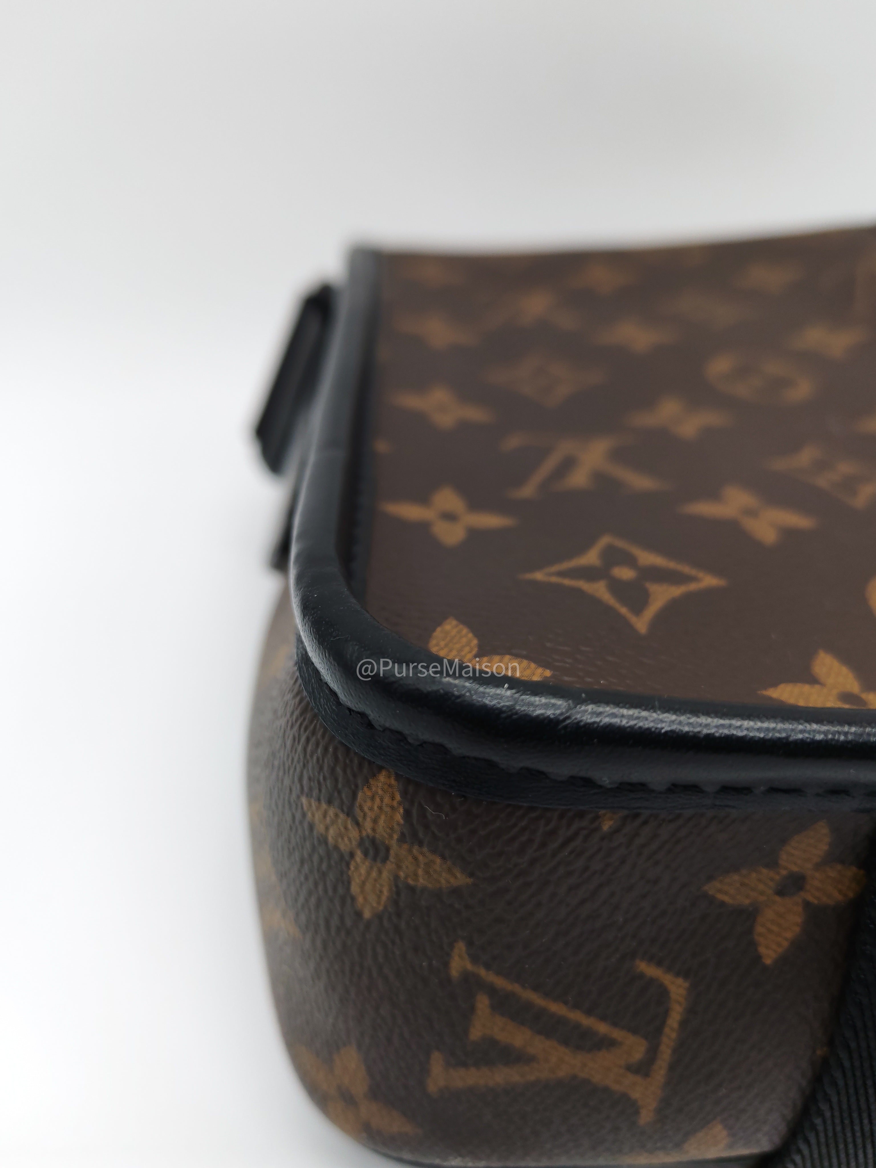 Louis Vuitton Macassar Archy Monogram Canvas Messenger Bag (Microchip) | Purse Maison Luxury Bags Shop