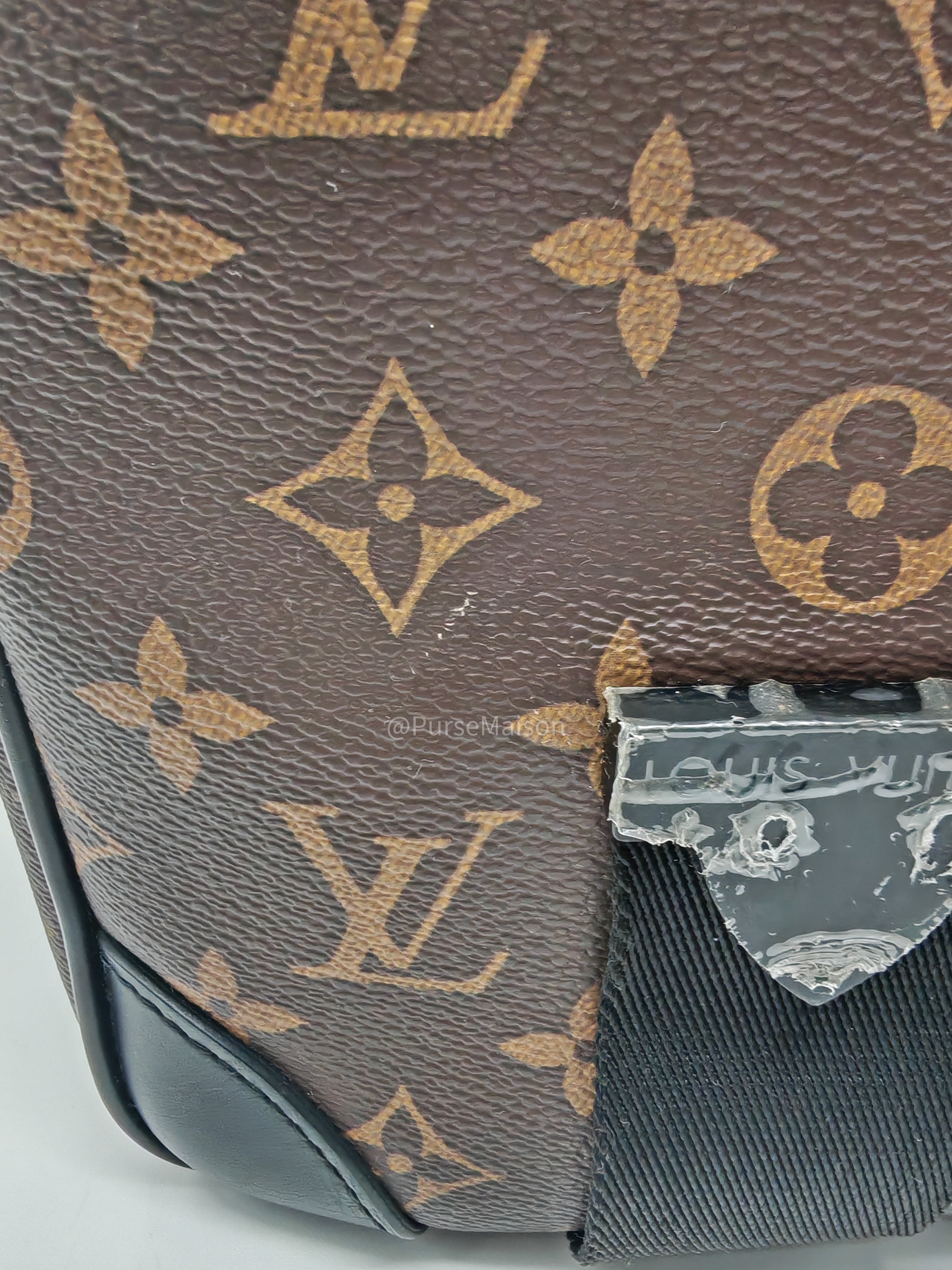 Louis Vuitton Macassar Archy Monogram Canvas Messenger Bag (Microchip) | Purse Maison Luxury Bags Shop