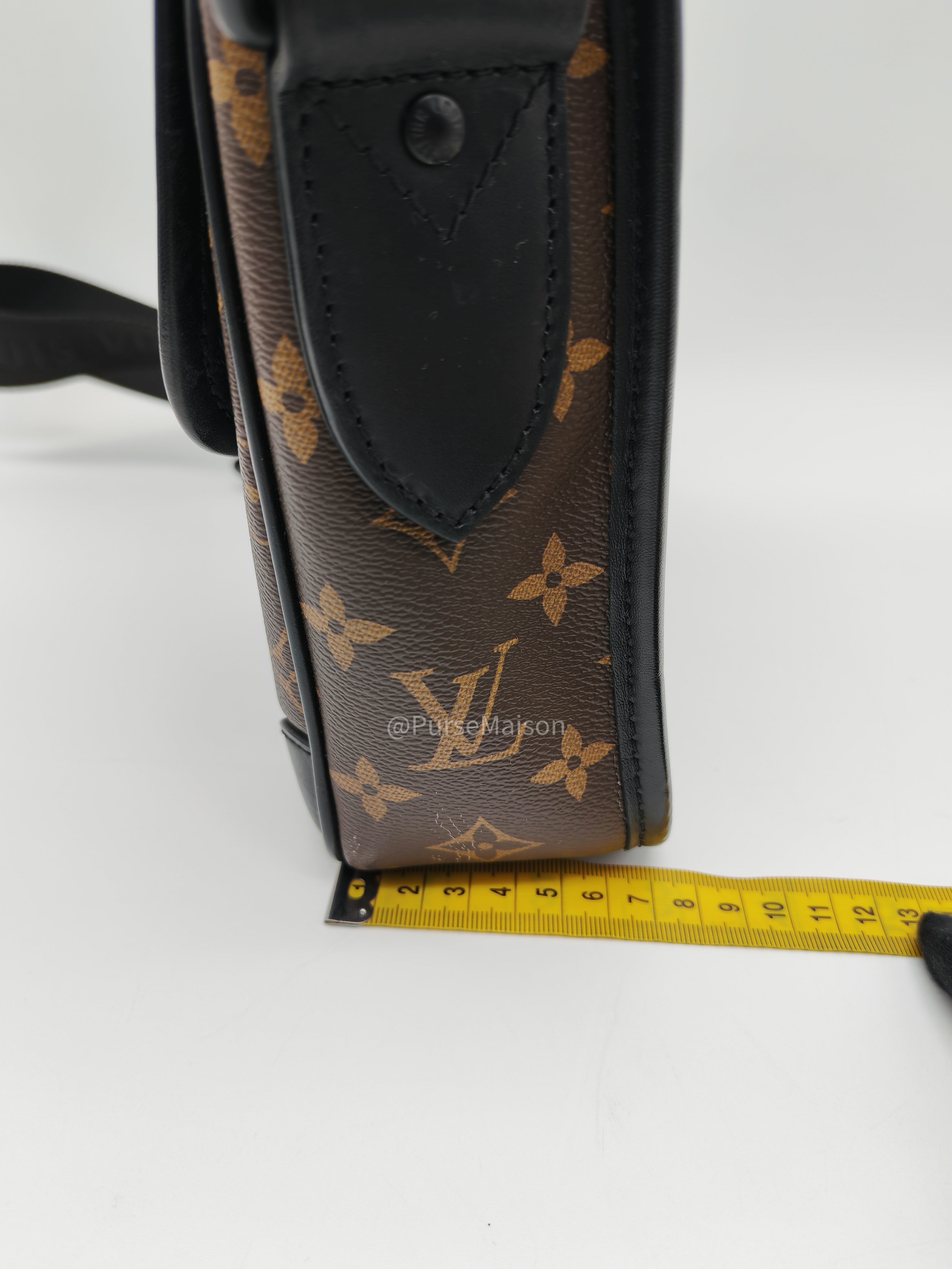 Louis Vuitton Macassar Archy Monogram Canvas Messenger Bag (Microchip) | Purse Maison Luxury Bags Shop