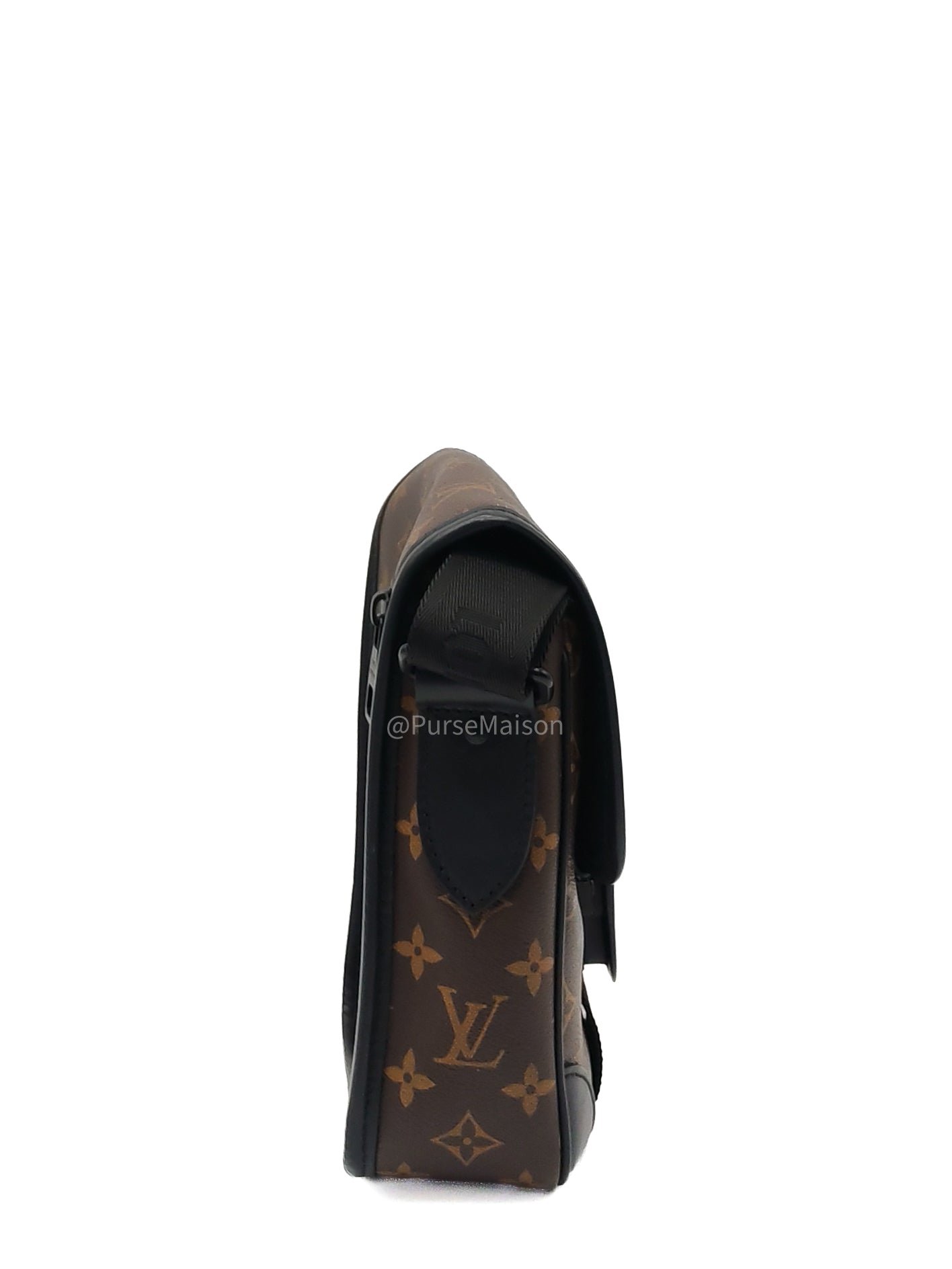 Louis Vuitton Macassar Archy Monogram Canvas Messenger Bag (Microchip) | Purse Maison Luxury Bags Shop