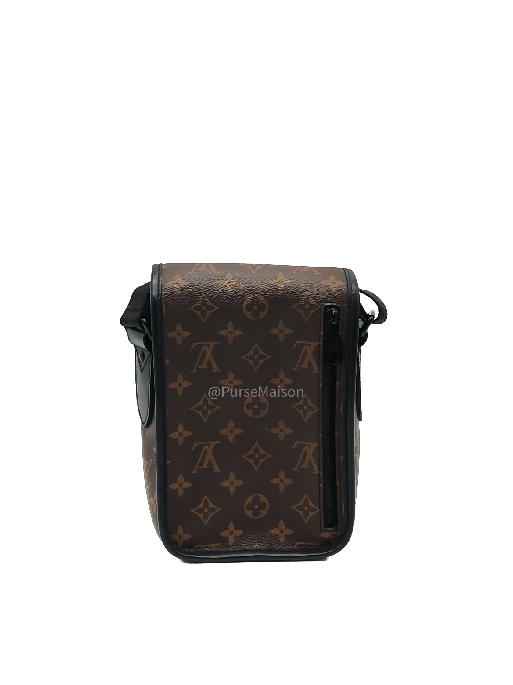 Louis Vuitton Macassar Archy Monogram Canvas Messenger Bag (Microchip) | Purse Maison Luxury Bags Shop