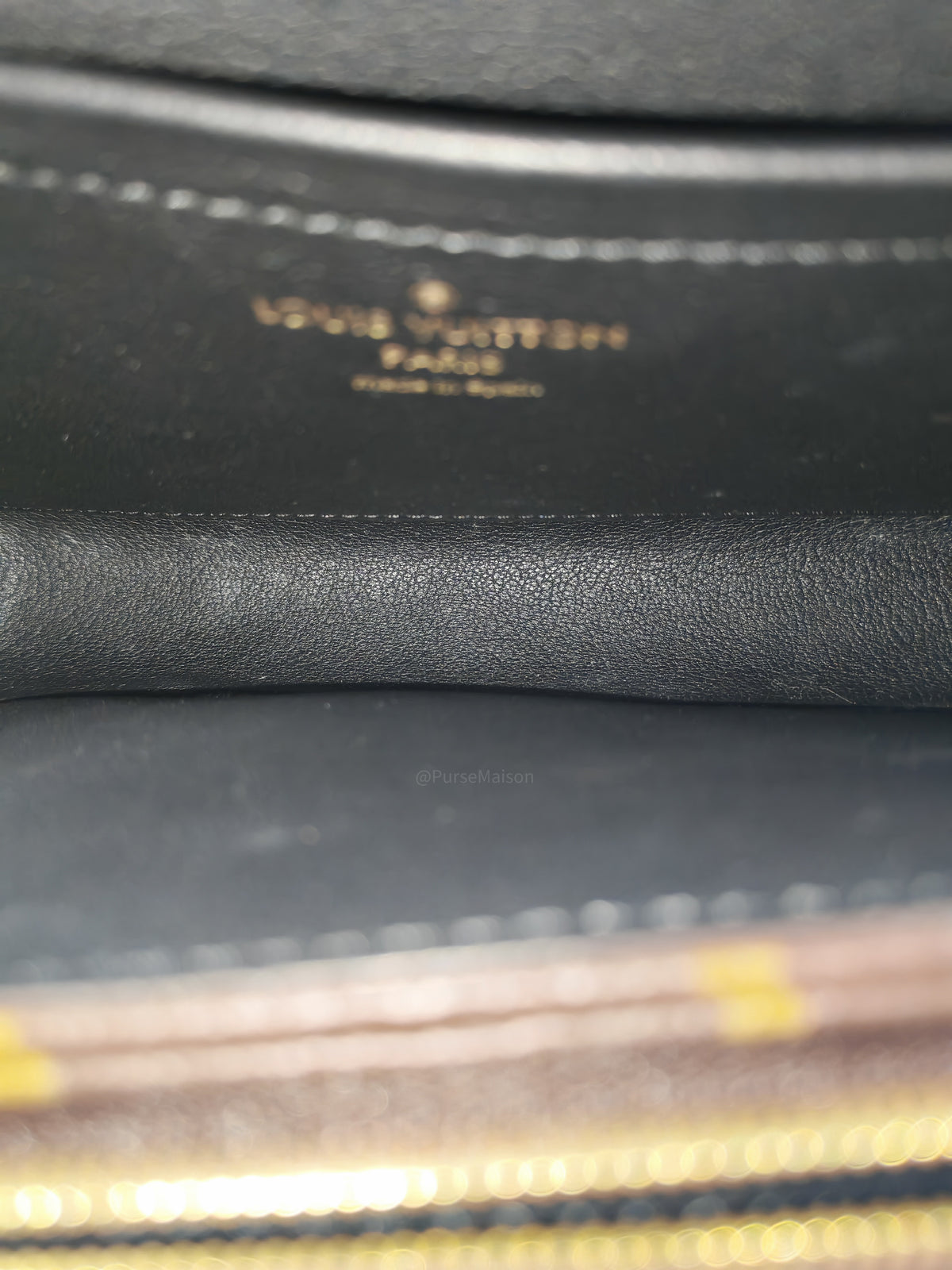 Louis Vuitton Marceau Shoulder Bag in Monogram Canvas and Gold Hardware Microchip | Purse Maison Luxury Bags Shop