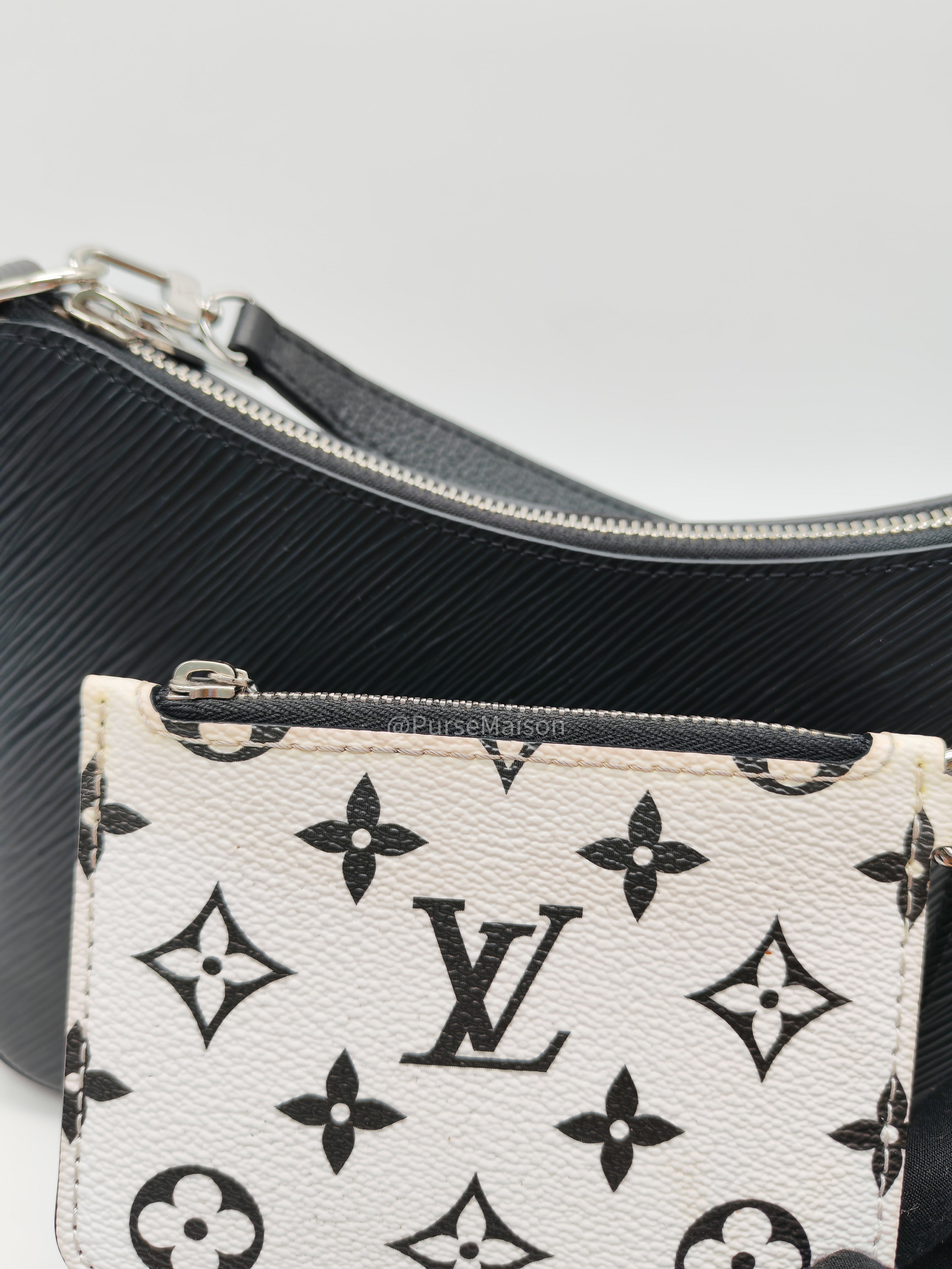 Louis Vuitton Marelle PM in Black Epi Leather Shoulder Bag (Microchip) | Purse Maison Luxury Bags Shop