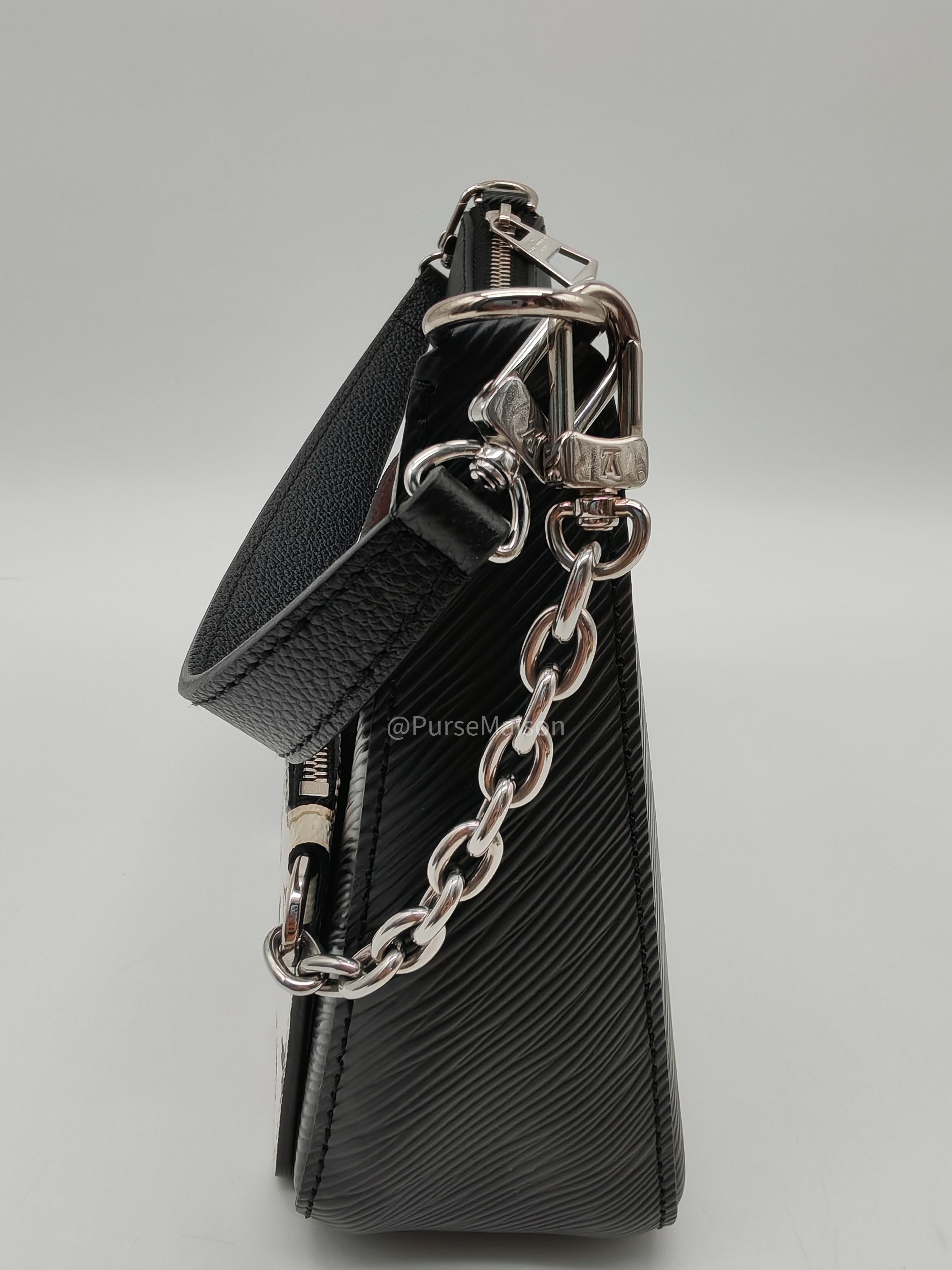 Louis Vuitton Marelle PM in Black Epi Leather Shoulder Bag (Microchip) | Purse Maison Luxury Bags Shop