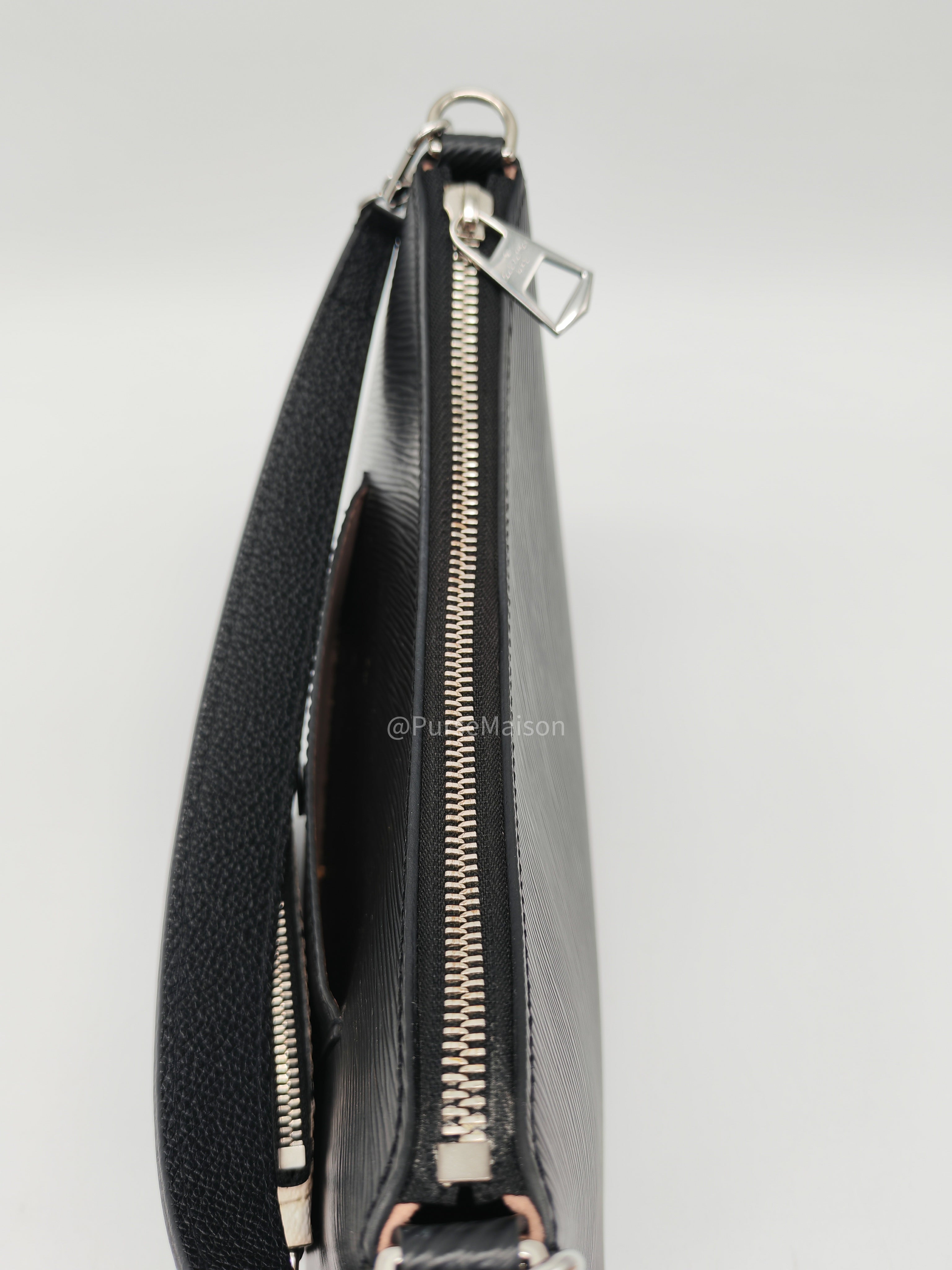 Louis Vuitton Marelle PM in Black Epi Leather Shoulder Bag (Microchip) | Purse Maison Luxury Bags Shop
