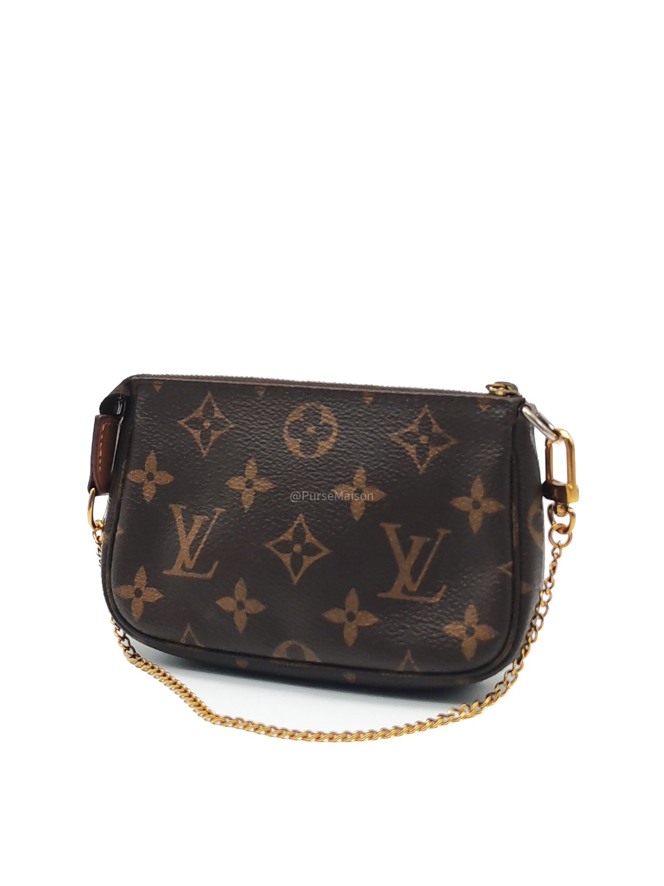 Louis Vuitton Mini Pochette Accessories in Monogram Canvas (Datecode: SF4290) | Purse Maison Luxury Bags Shop