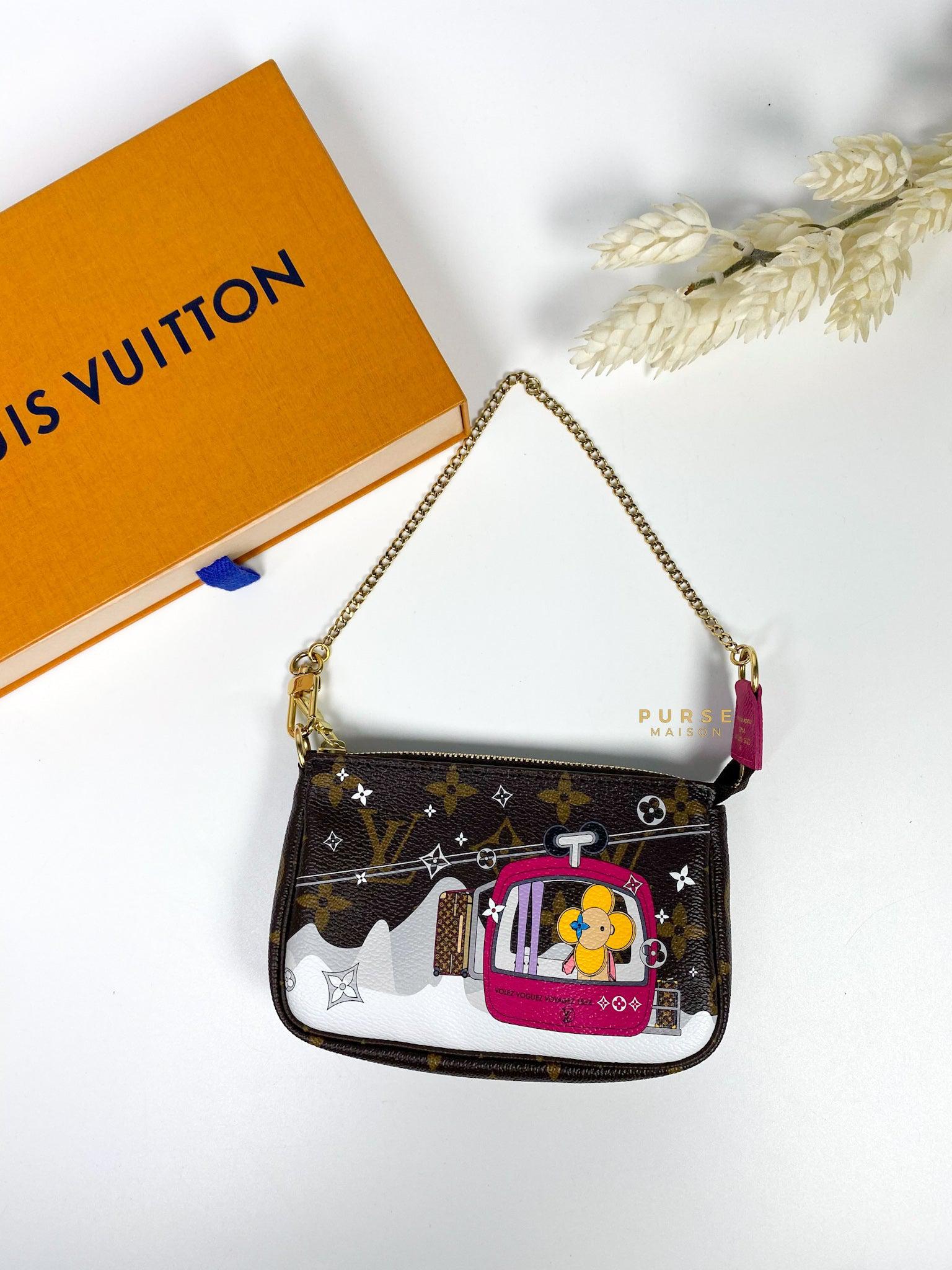 Louis Vuitton Mini Pochette Monogram Christmas Edition (Date Code: SF3149)