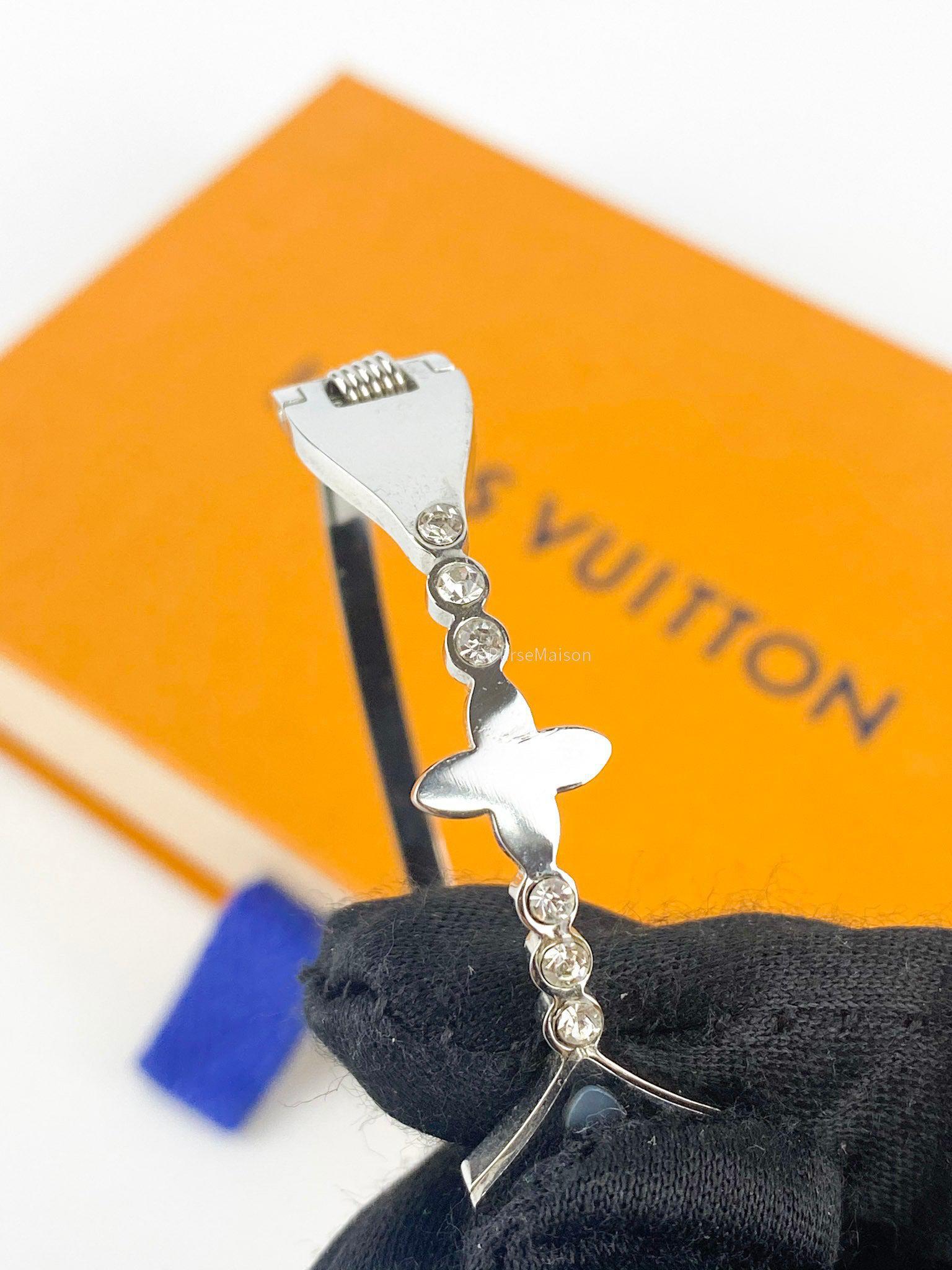 Louis Vuitton Monogram Silver Bracelet
