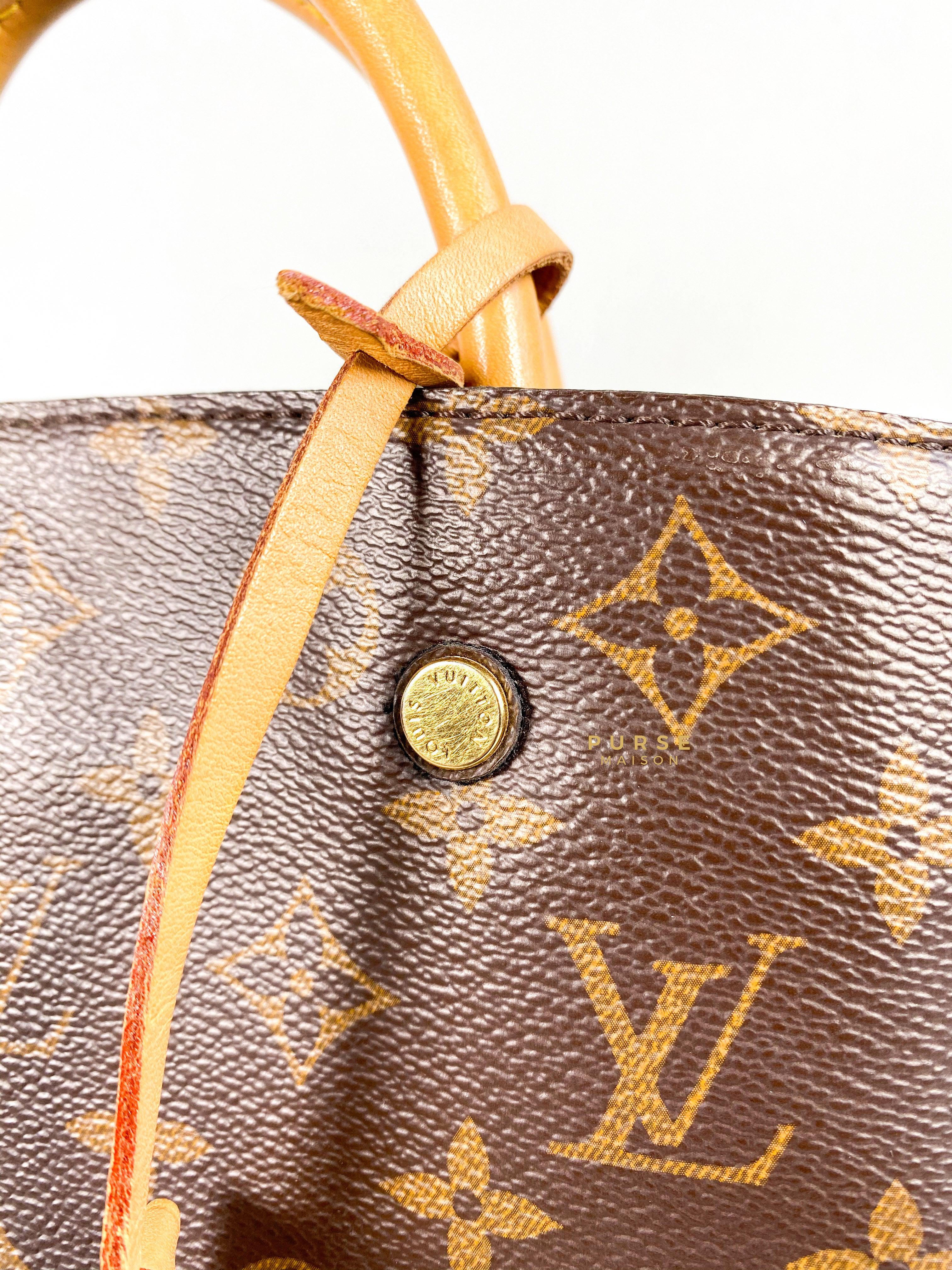 Louis Vuitton Montaigne BB in Monogram Canvas (Date code: CA4176)