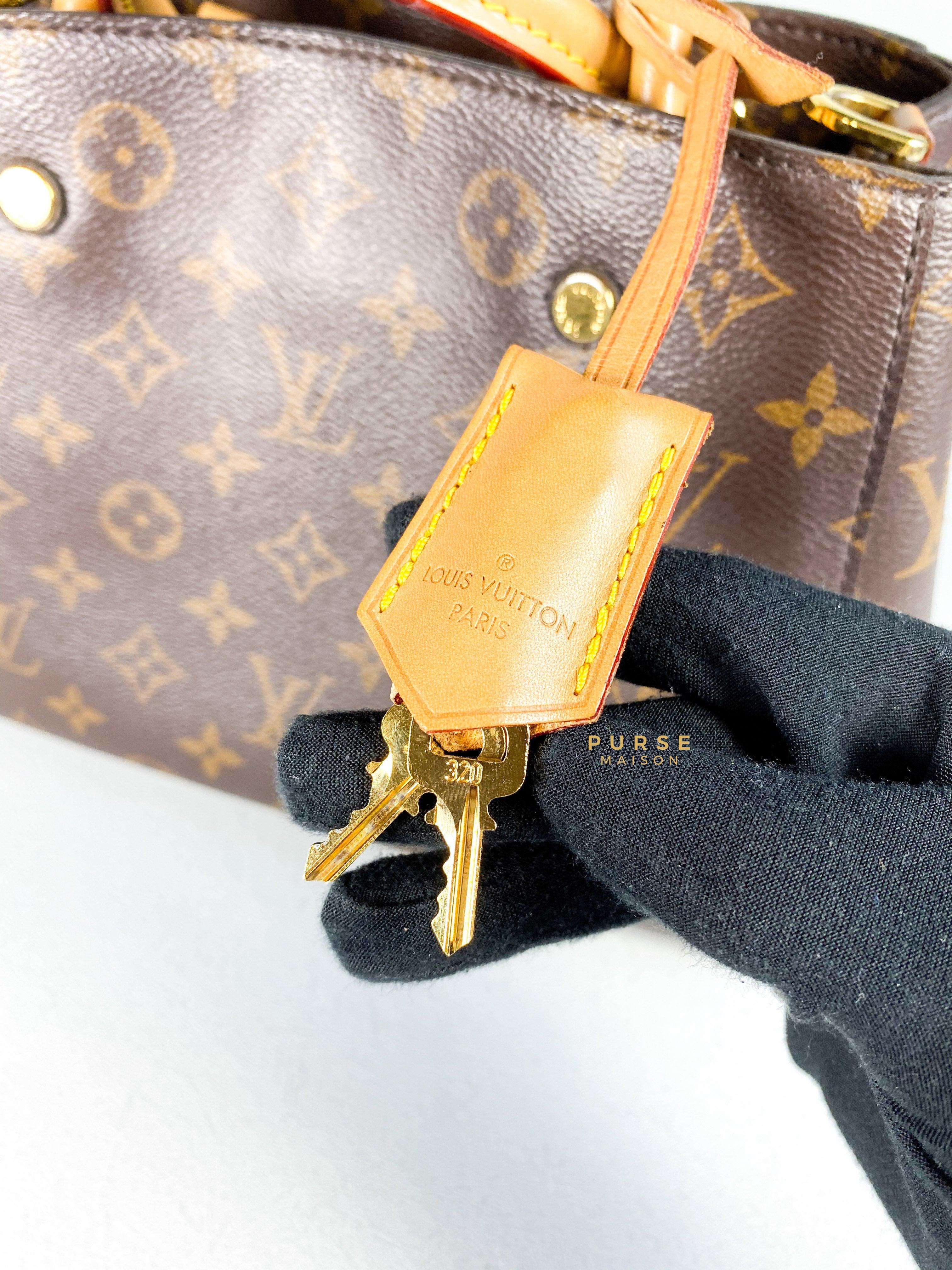 Louis Vuitton Montaigne BB in Monogram Canvas (Date code: CA4176) | Purse Maison Luxury Bags Shop