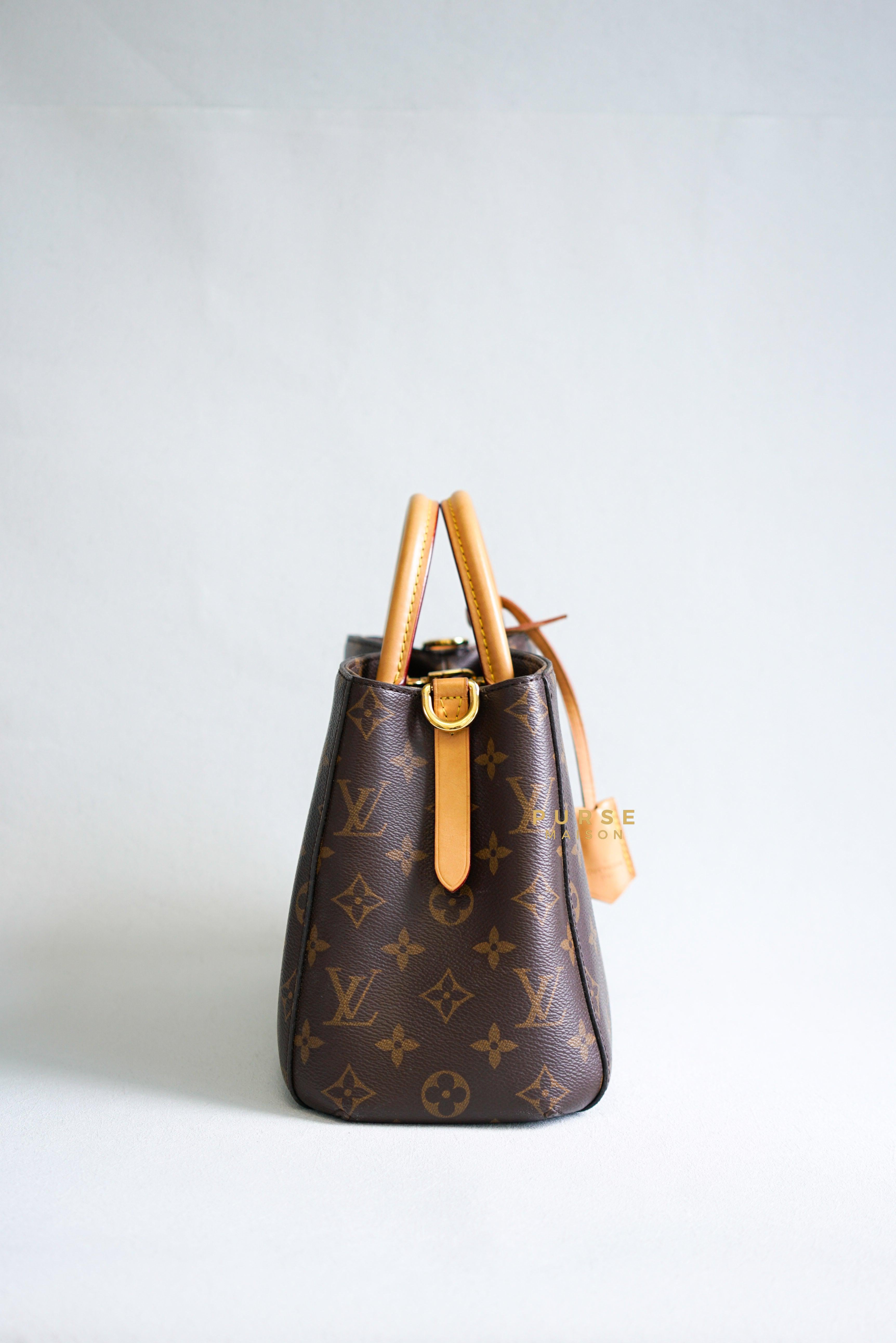 Louis Vuitton Montaigne BB in Monogram Canvas (Date code: CA4176)