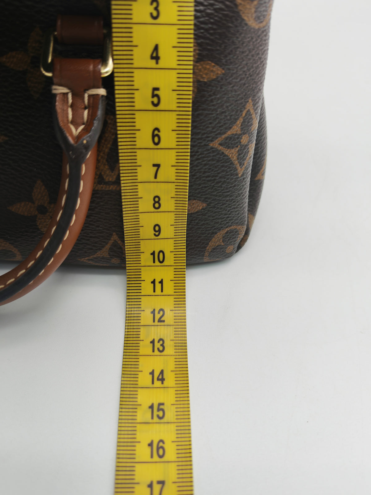 Louis Vuitton Nano Pallas Two Way Hand Bag in Monogram Canvas and Gold Hardware (Datecode: SN5115) | Purse Maison Luxury Bags Shop