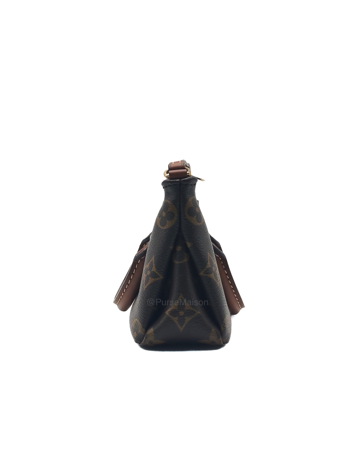 Louis Vuitton Nano Pallas Two Way Hand Bag in Monogram Canvas and Gold Hardware (Datecode: SN5115) | Purse Maison Luxury Bags Shop