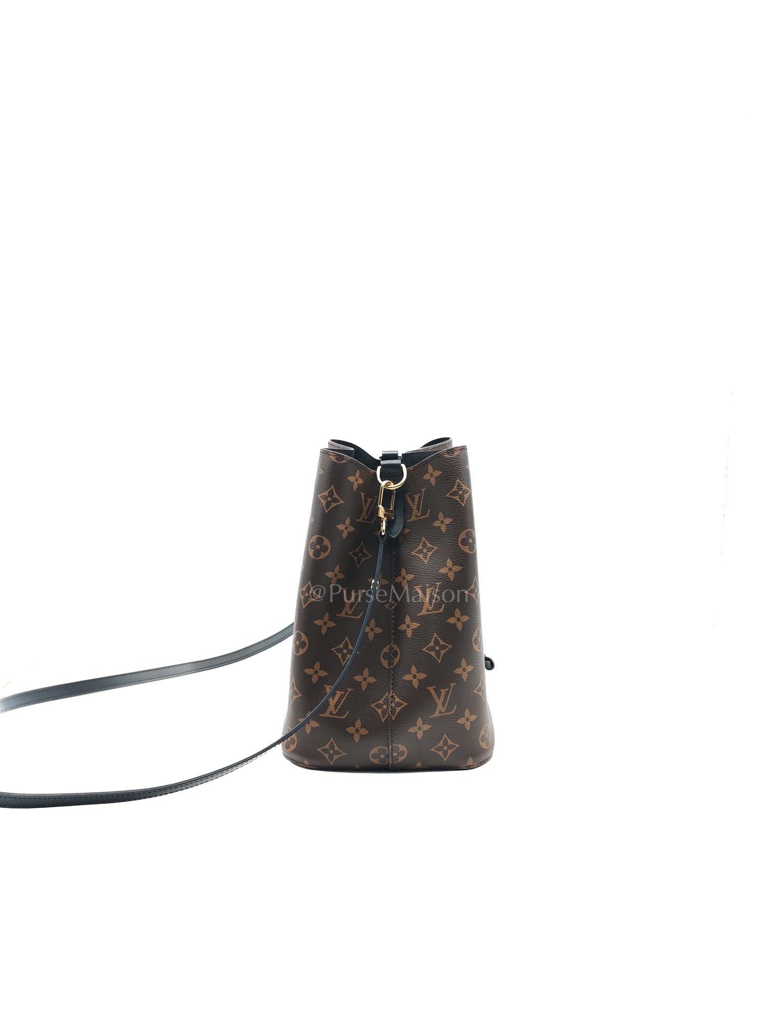 Neo Noe MM in Monogram Canvas & Black Leather Trim (Microchip) | Purse Maison Luxury Bags Shop