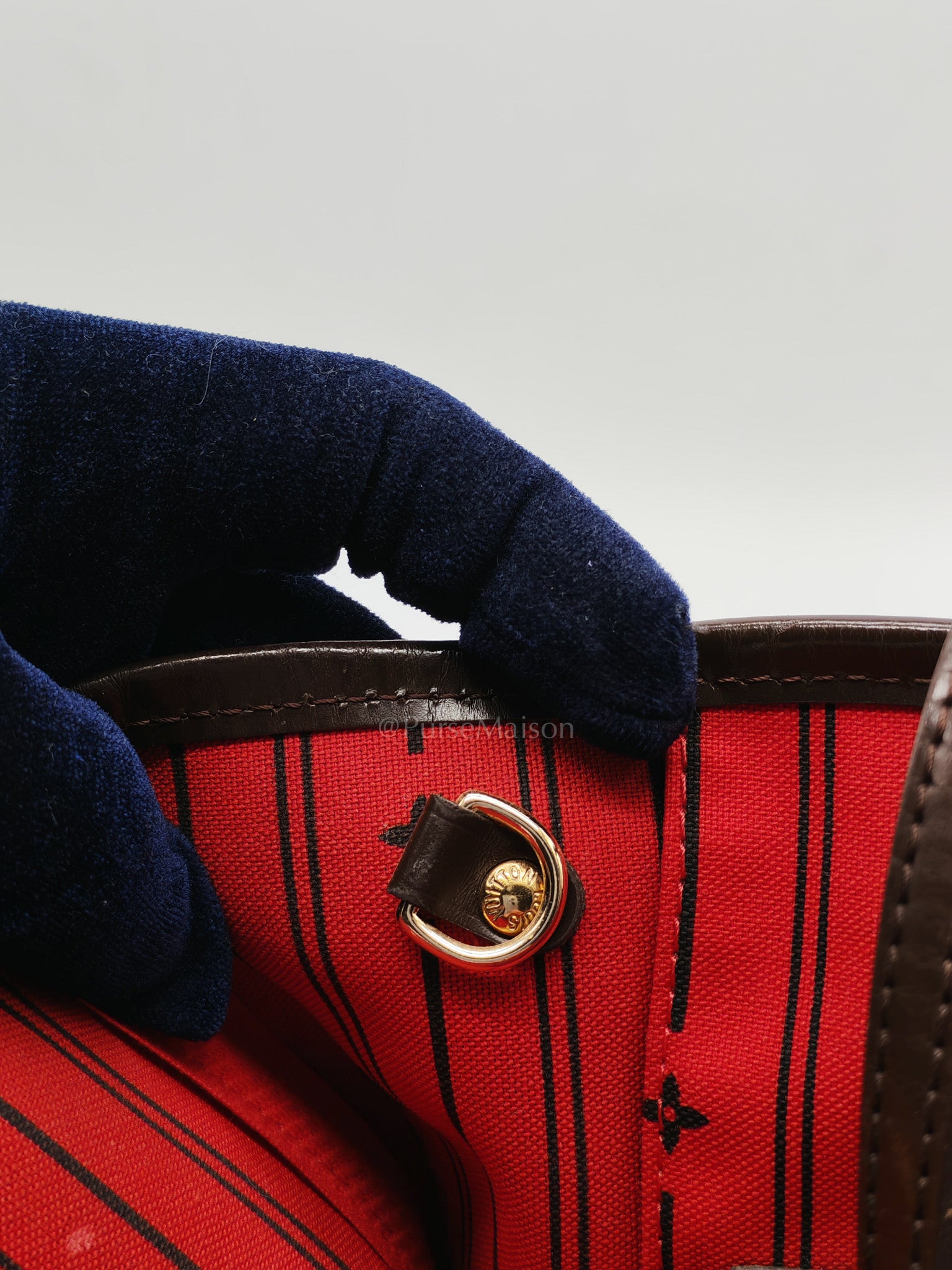Louis Vuitton Neverfull PM in Damier Ebene Canvas (Date Code: (MB2028) | Purse Maison Luxury Bags Shop