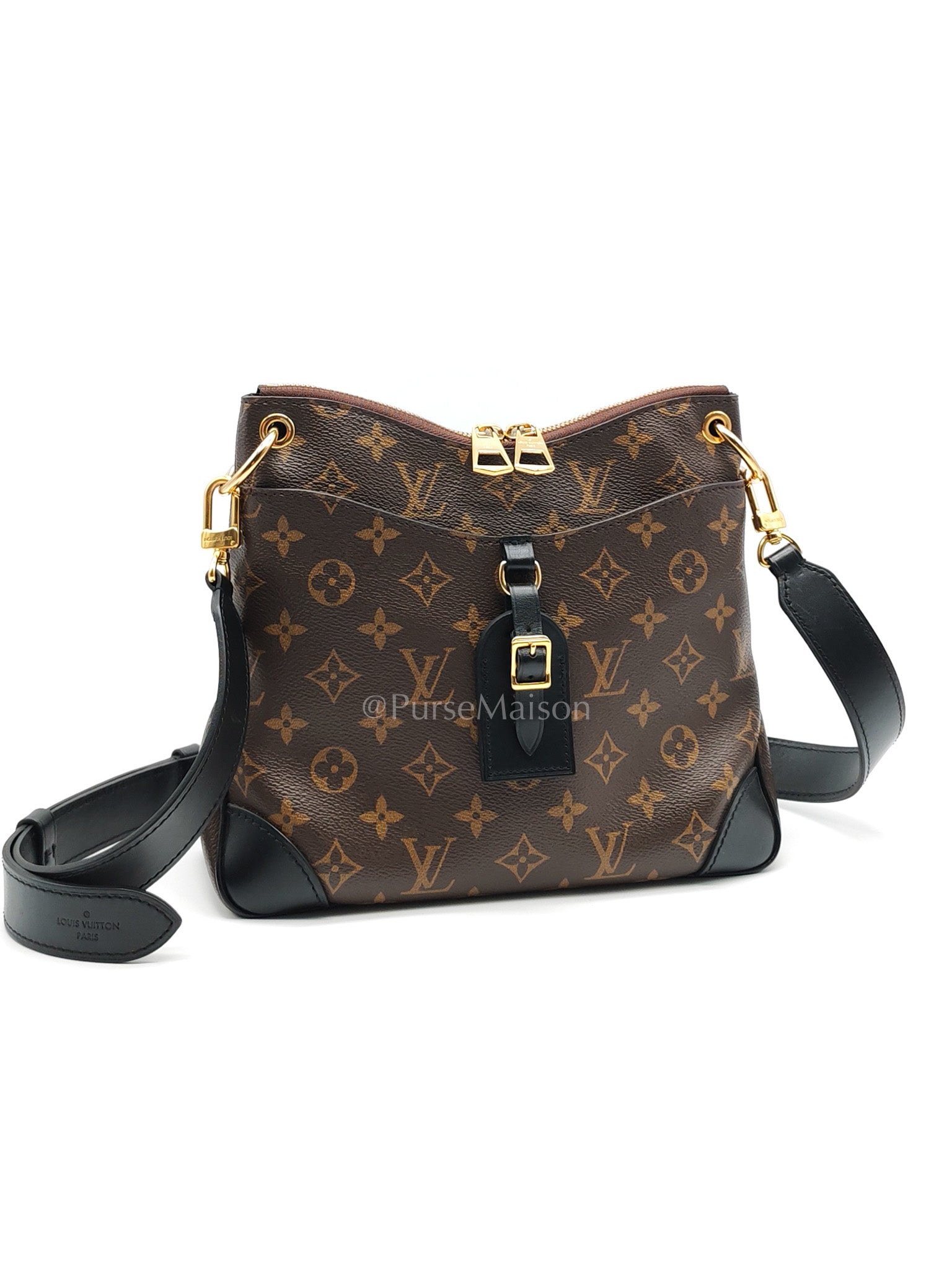 Odeon PM Monogram Canvas Shoulder Bag | Purse Maison