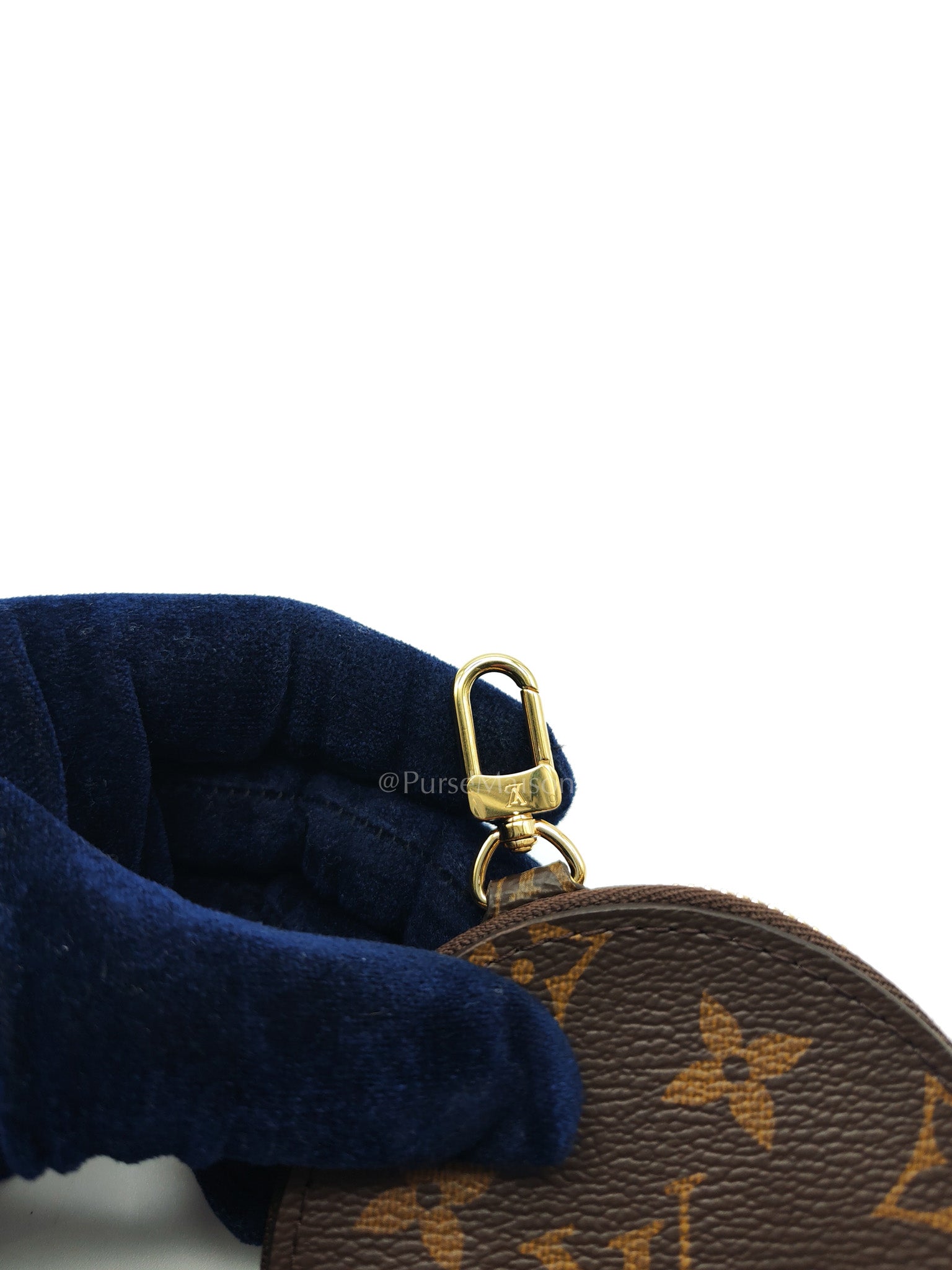 Louis Vuitton On The Go East West in Monogram Reverse Canvas (Microchip) | Purse Maison Luxury Bags Shop