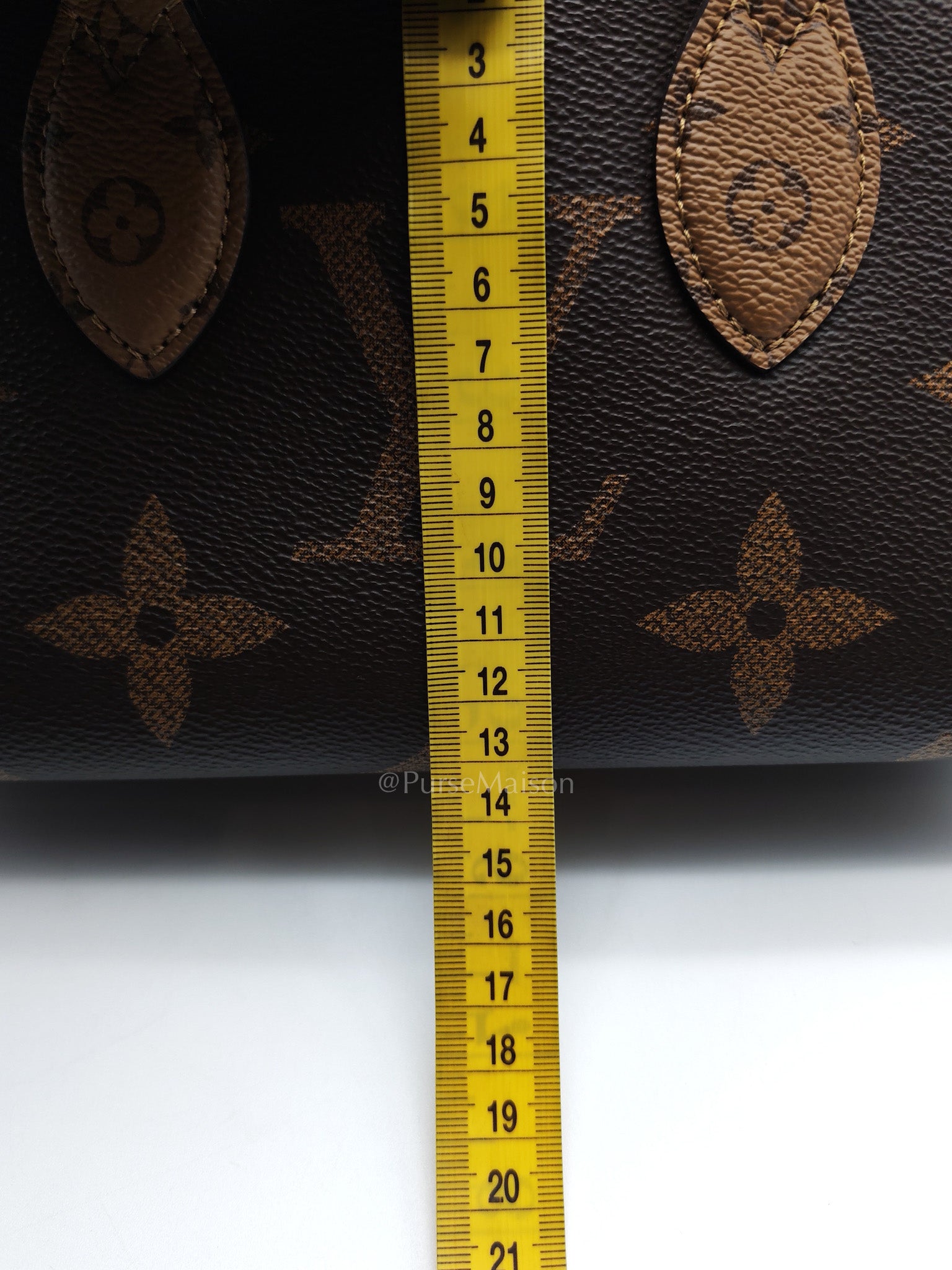 Louis Vuitton On The Go East West in Monogram Reverse Canvas (Microchip) | Purse Maison Luxury Bags Shop