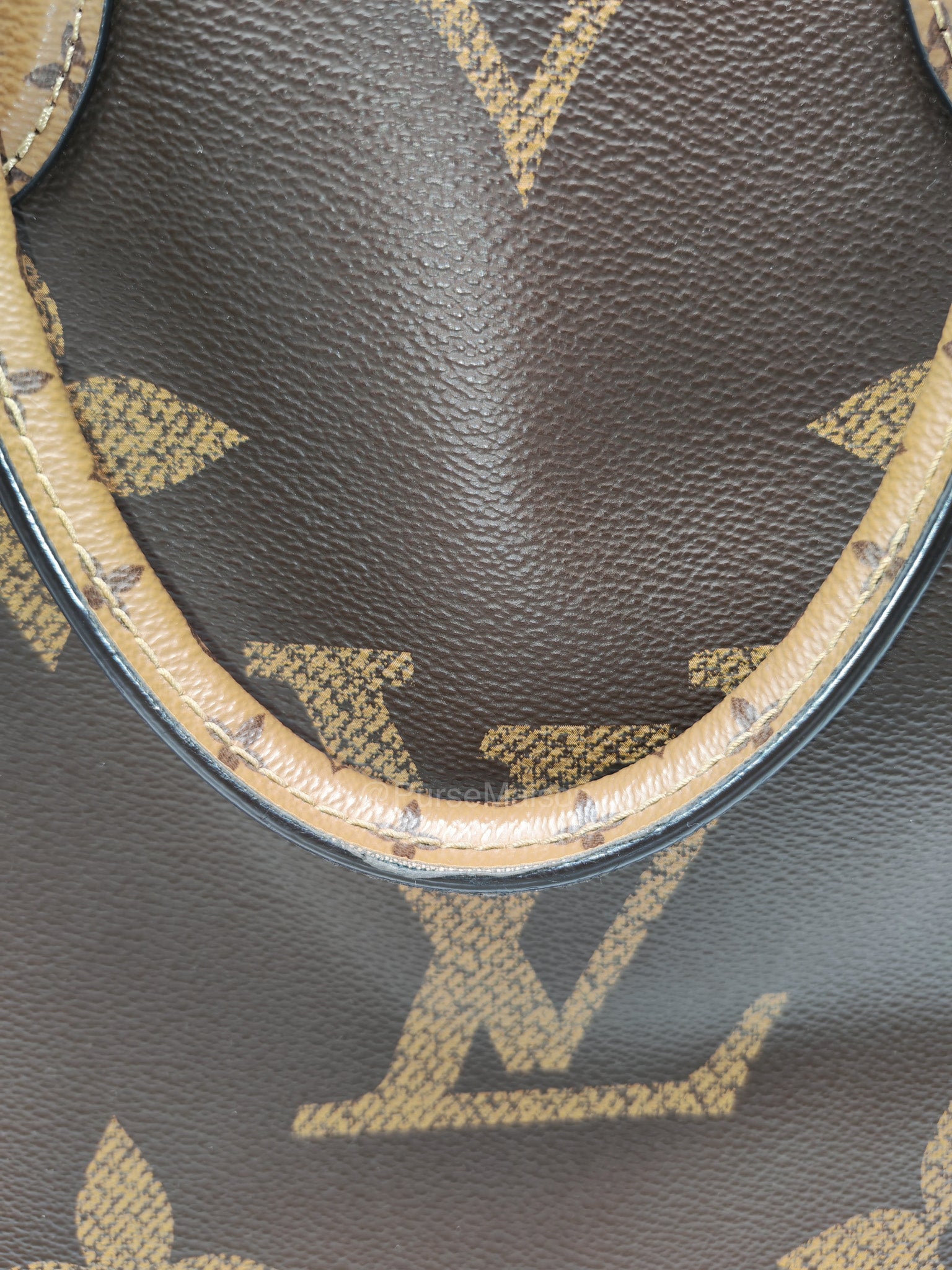 Louis Vuitton OntheGo GM Tote Bag in Reverse Monogram Canvas (Date Code: FL0250) | Purse Maison Luxury Bags Shop