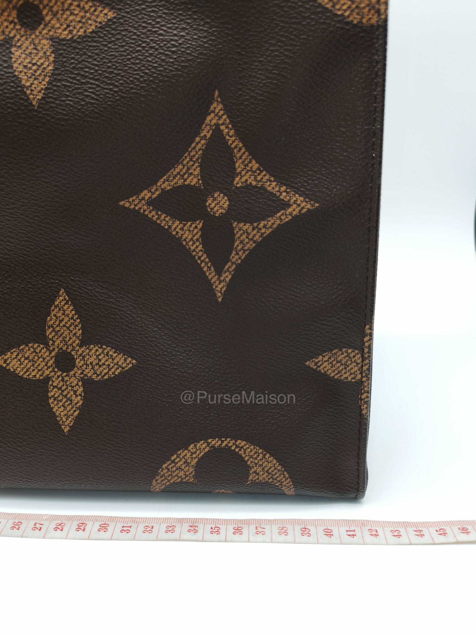 Louis Vuitton OntheGo GM Tote Bag in Reverse Monogram Canvas (Date Code: FL0250) | Purse Maison Luxury Bags Shop