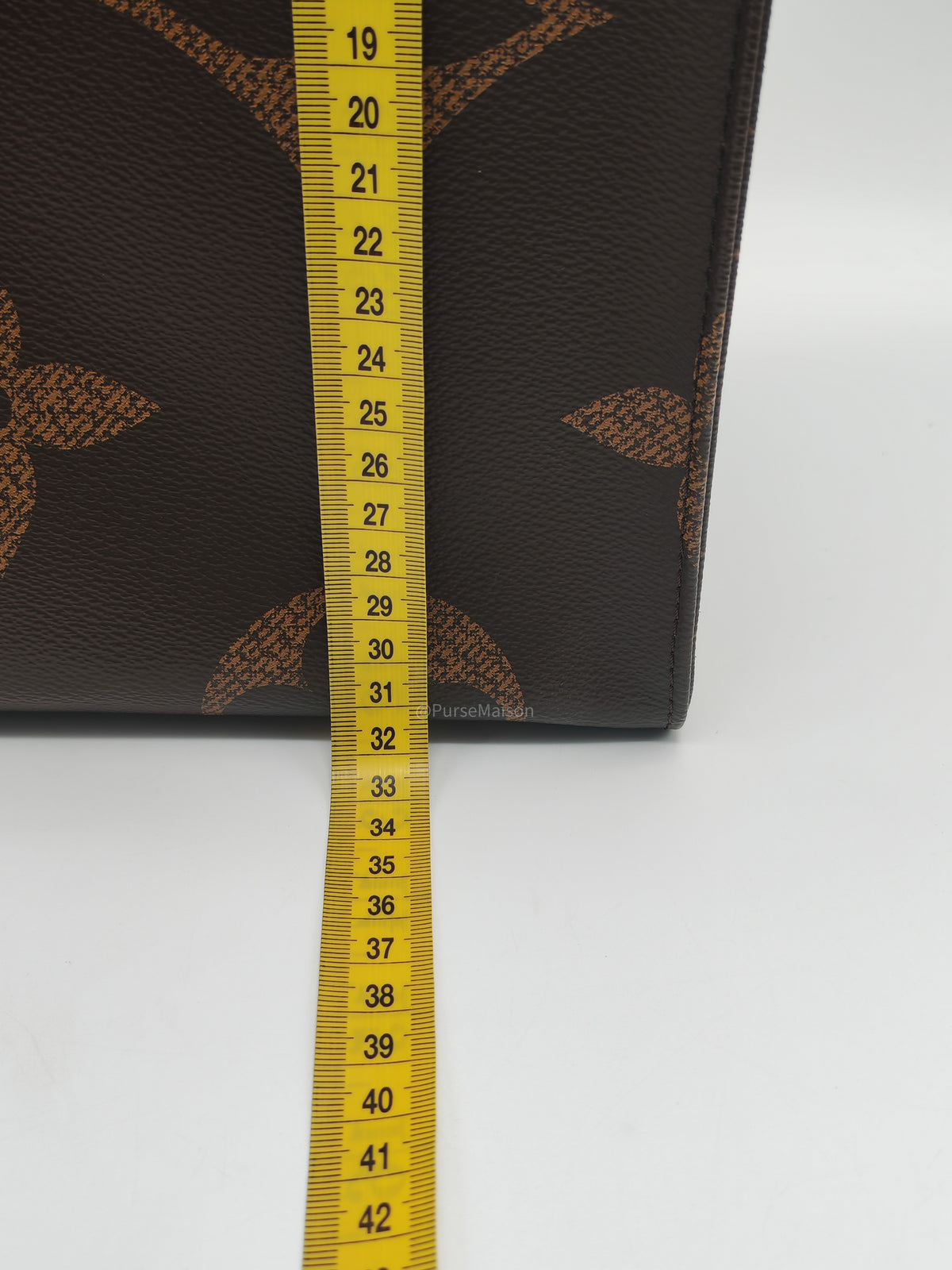 Louis Vuitton OntheGO (OTG) GM in Reverse Monogram Canvas and Gold Hardware (Datecode: TJ4169) | Purse Maison Luxury Bags Shop