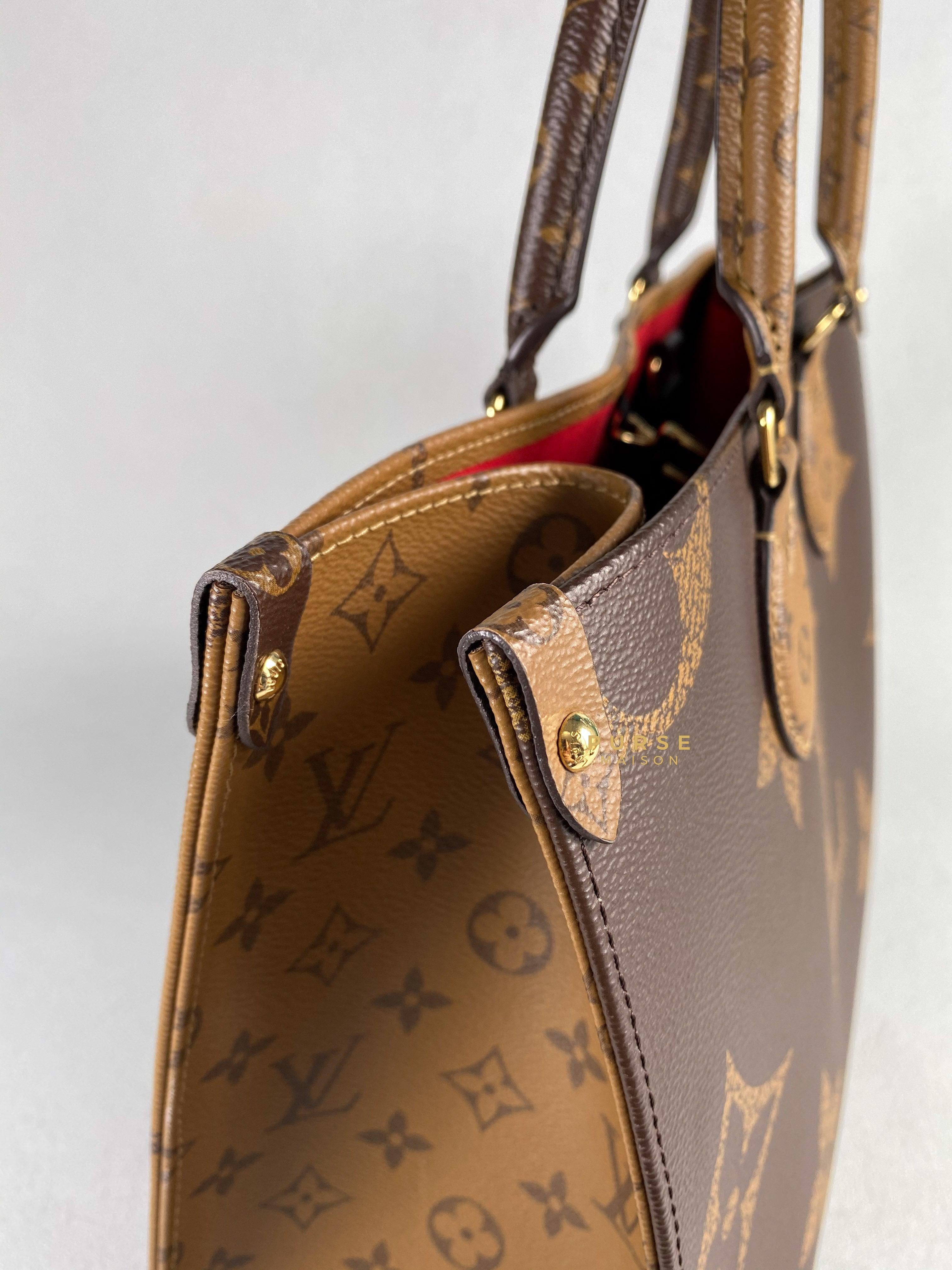 Louis Vuitton OnTheGo (OTG) MM Reverse Monogram Canvas (Microchip) | Purse Maison Luxury Bags Shop