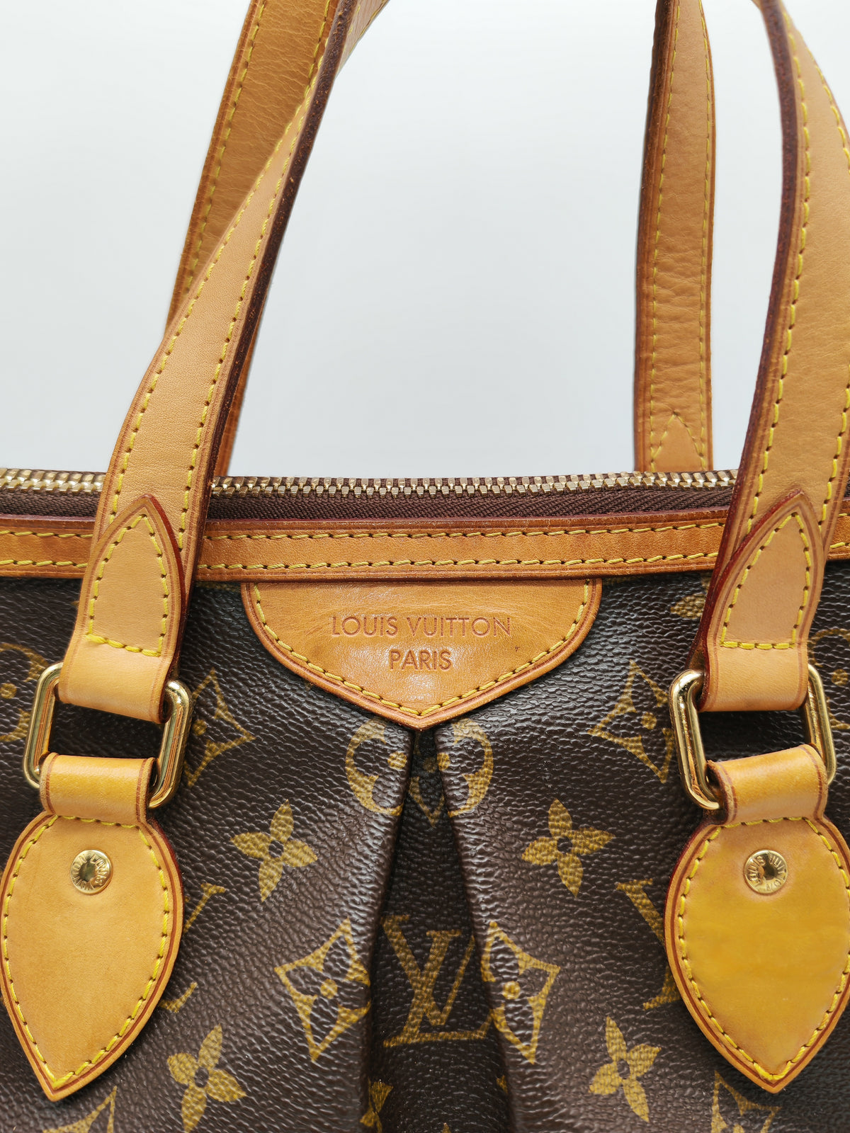Louis Vuitton Palermo PM Bag in Monogram Canvas and Gold Hardware (Datecode: TA3133) | Purse Maison Luxury Bags Shop