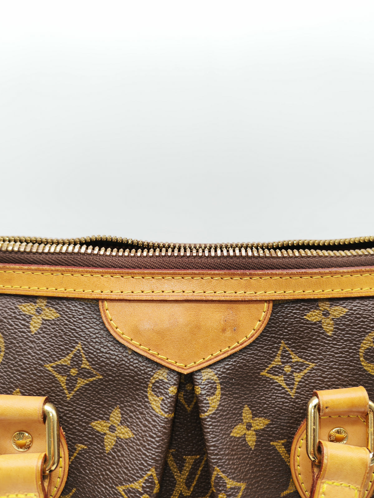 Louis Vuitton Palermo PM Bag in Monogram Canvas and Gold Hardware (Datecode: TA3133) | Purse Maison Luxury Bags Shop