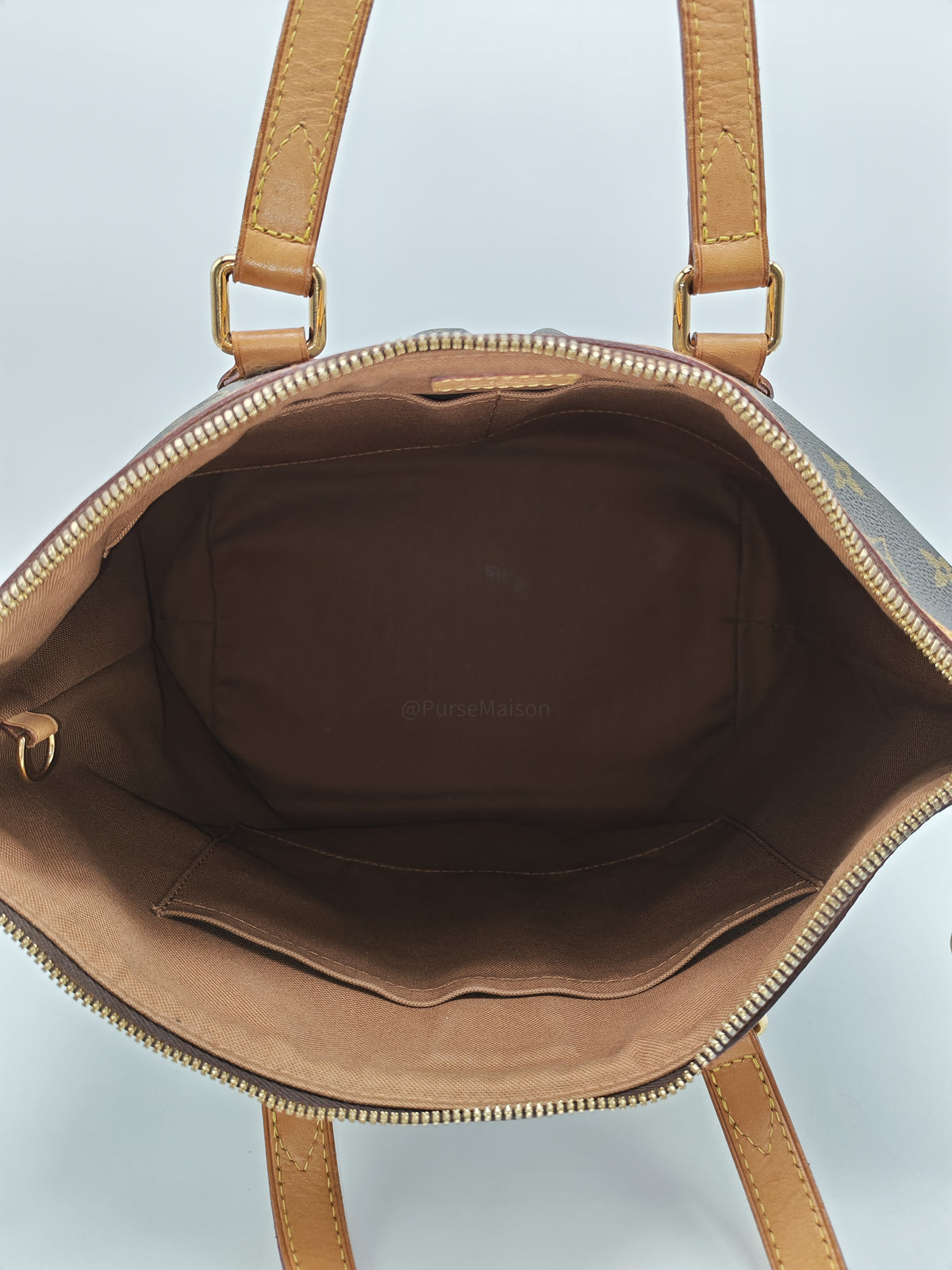 Louis Vuitton Palermo PM Bag in Monogram Canvas and Gold Hardware (Datecode: TA3133) | Purse Maison Luxury Bags Shop