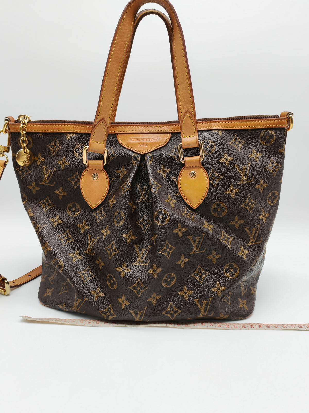 Louis Vuitton Palermo PM Bag in Monogram Canvas and Gold Hardware (Datecode: TA3133) | Purse Maison Luxury Bags Shop