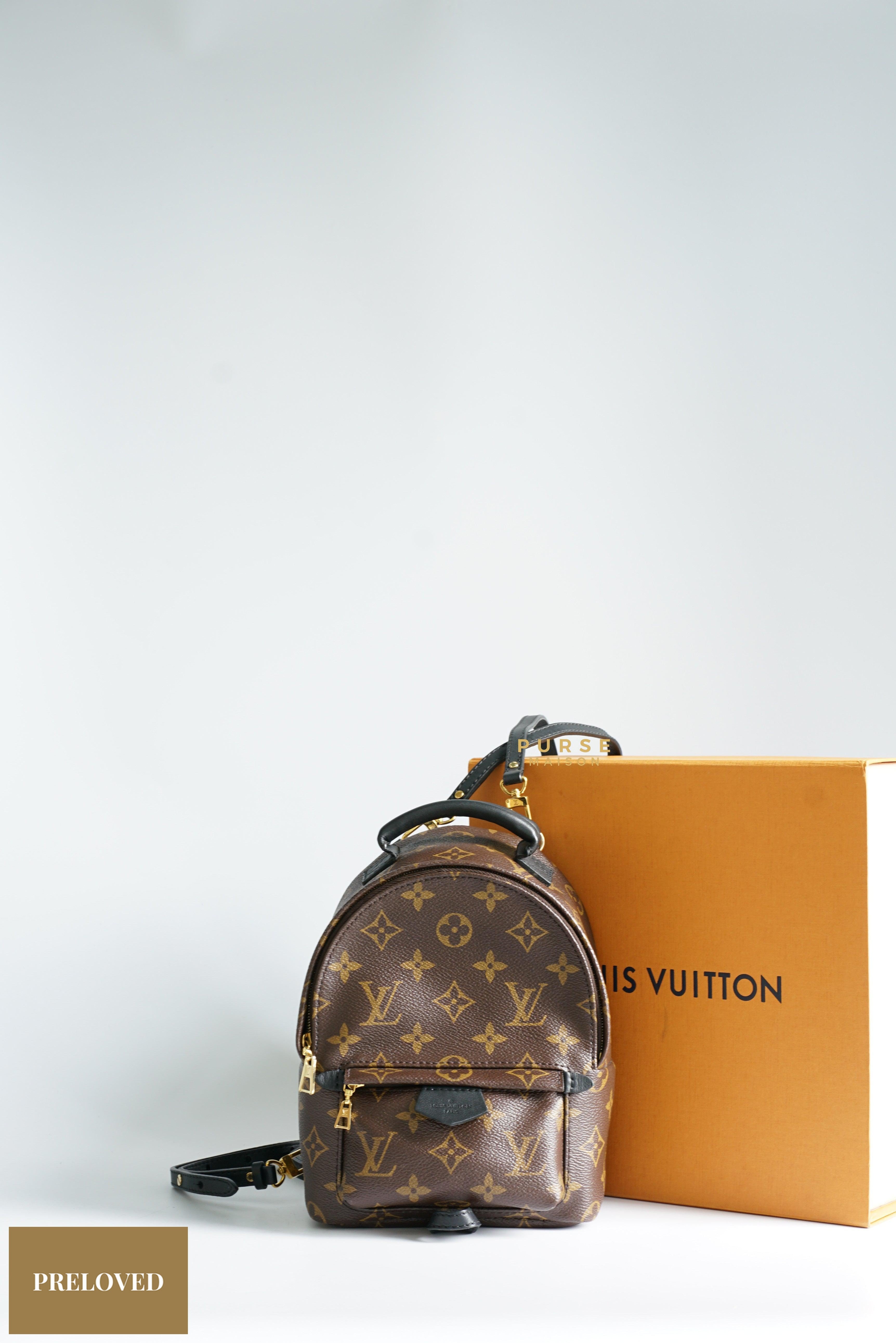 Louis Vuitton Palm Spring Mini Monogram Canvas Date Code