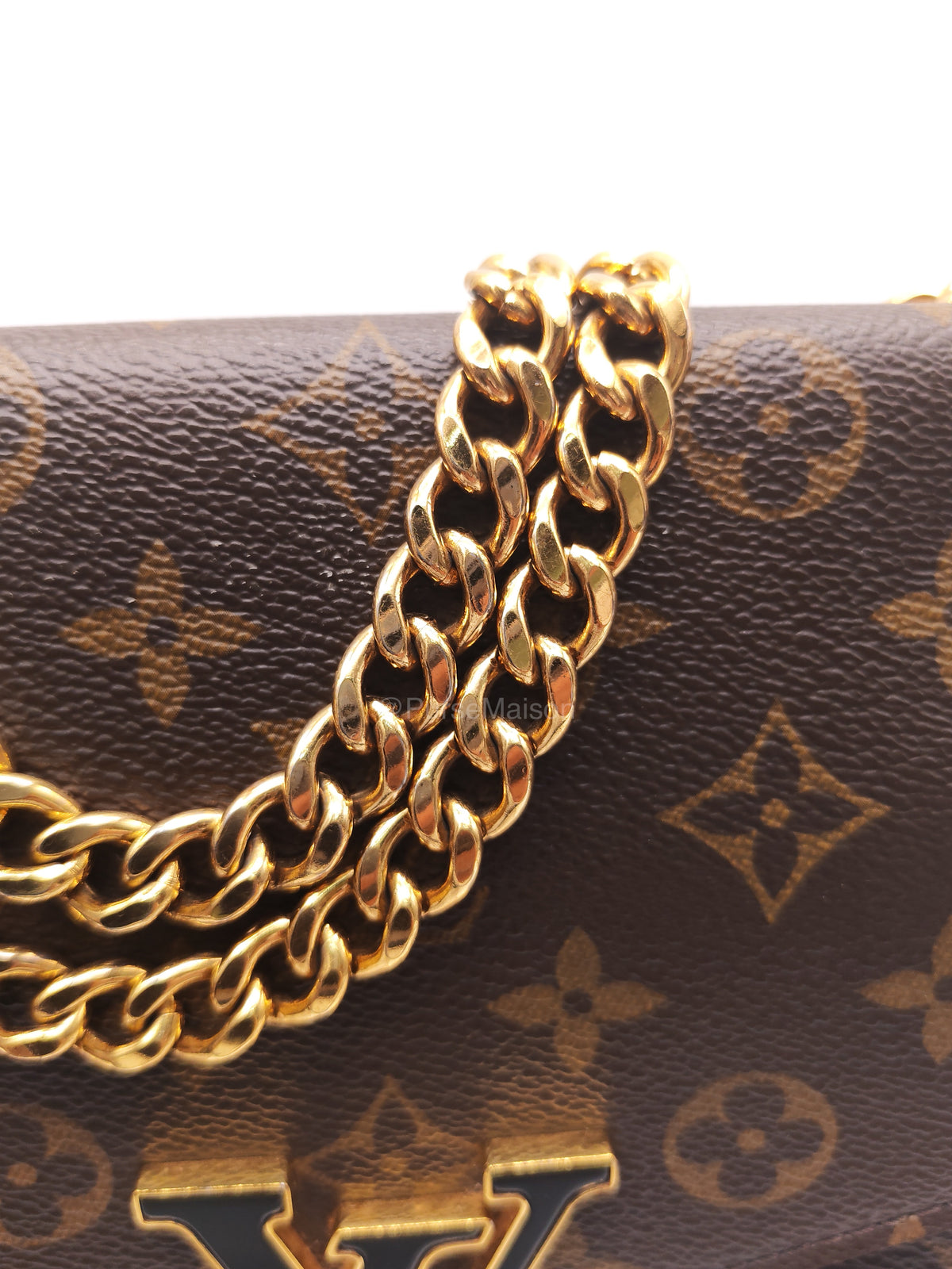 Louis Vuitton Passy Chain Bag in Monogram Canvas (Microchip) | Purse Maison Luxury Bags Shop