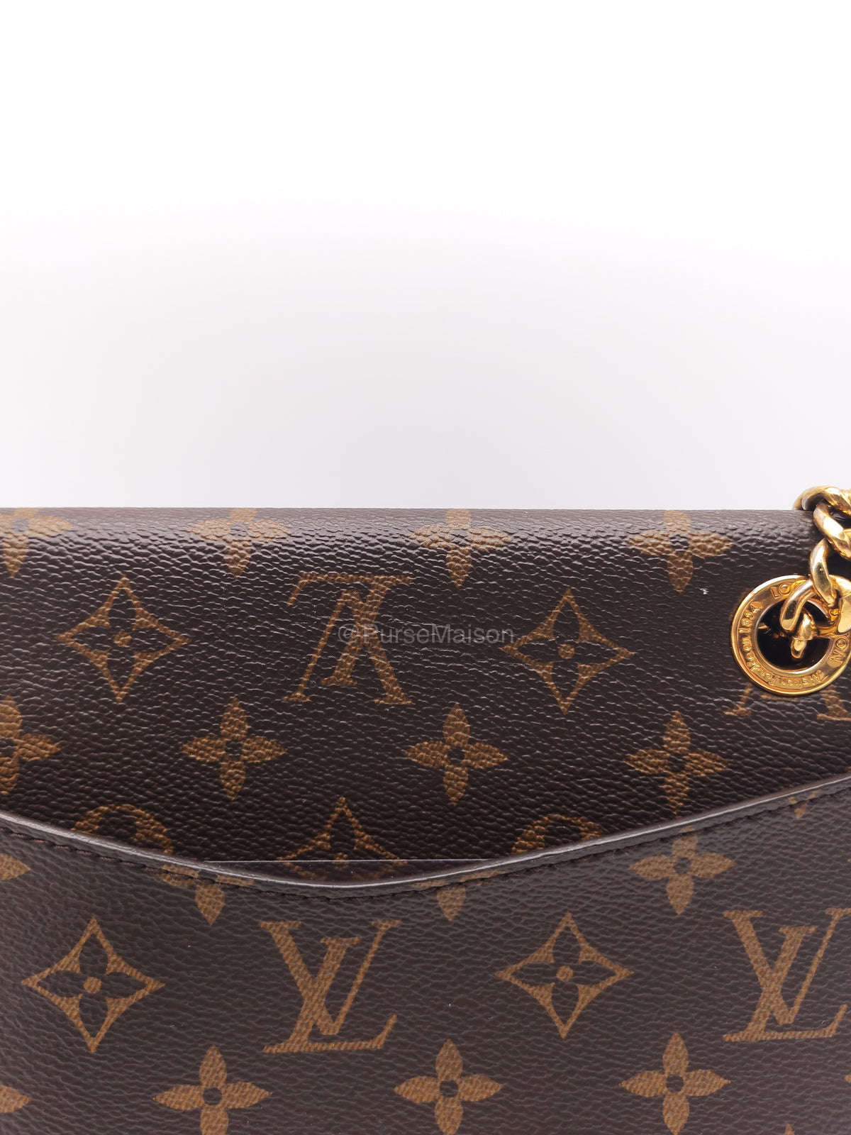 Louis Vuitton Passy Chain Bag in Monogram Canvas (Microchip) | Purse Maison Luxury Bags Shop