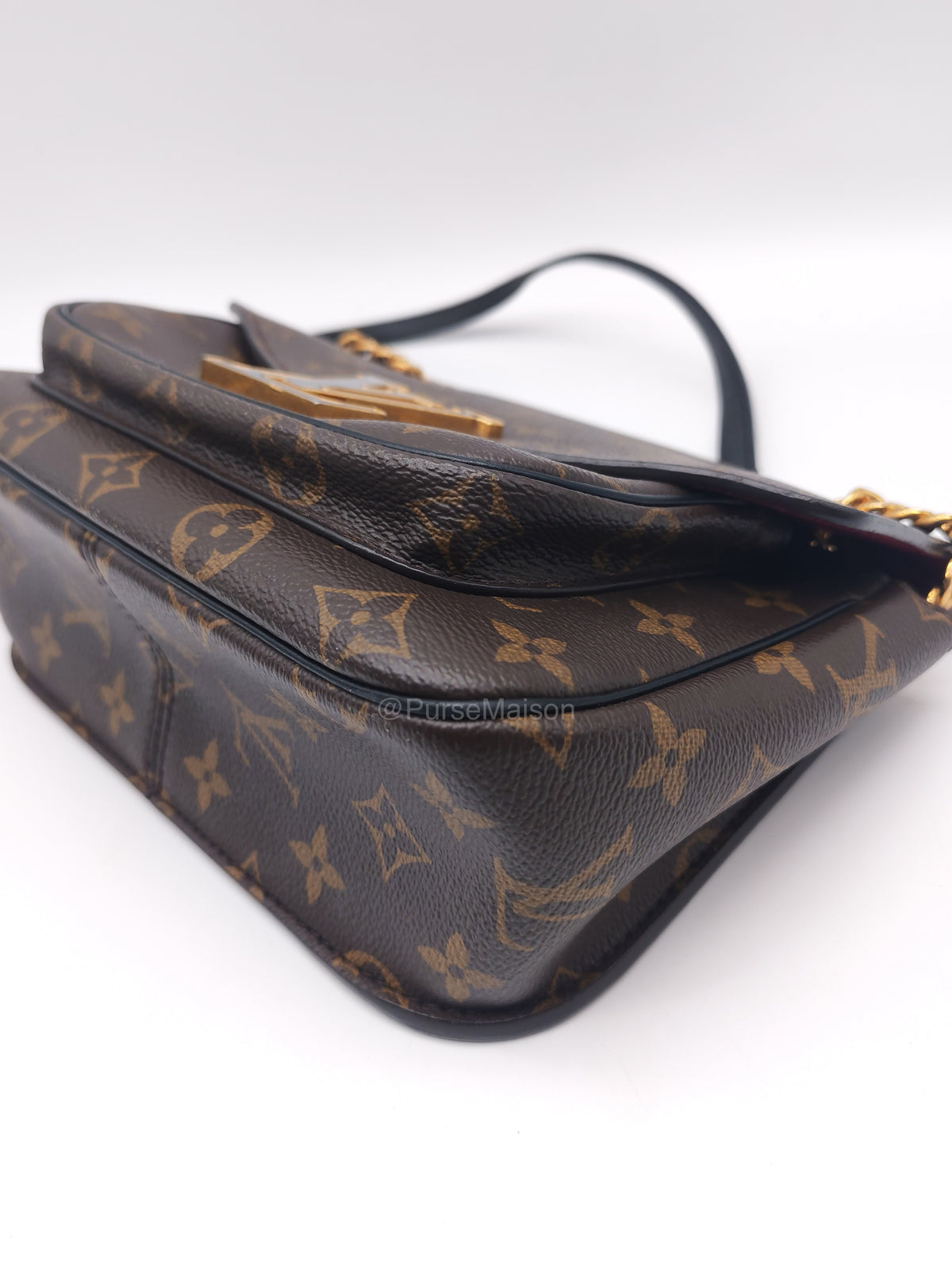 Louis Vuitton Passy Chain Bag in Monogram Canvas (Microchip) | Purse Maison Luxury Bags Shop