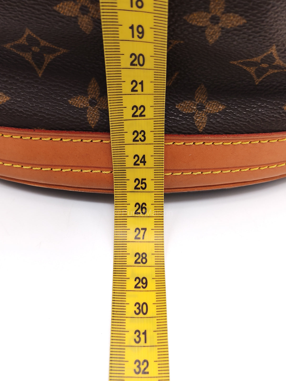 Louis Vuitton Petit Bucket Bag PM in Monogram Canvas and Gold Hardware (Datecode: VI0959) | Purse Maison Luxury Bags Shop