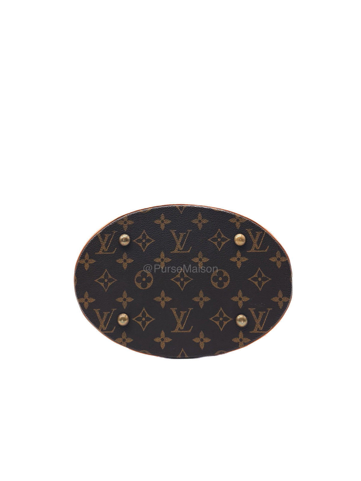 Louis Vuitton Petit Bucket Bag PM in Monogram Canvas and Gold Hardware (Datecode: VI0959) | Purse Maison Luxury Bags Shop