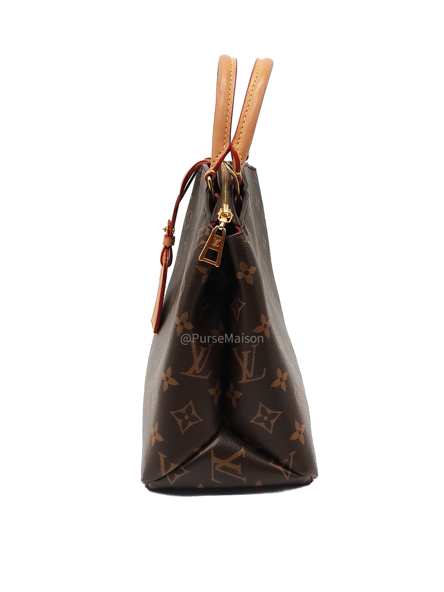 Louis Vuitton Petit Palais in Monogram Canvas and Gold Hardware Microchip | Purse Maison Luxury Bags Shop