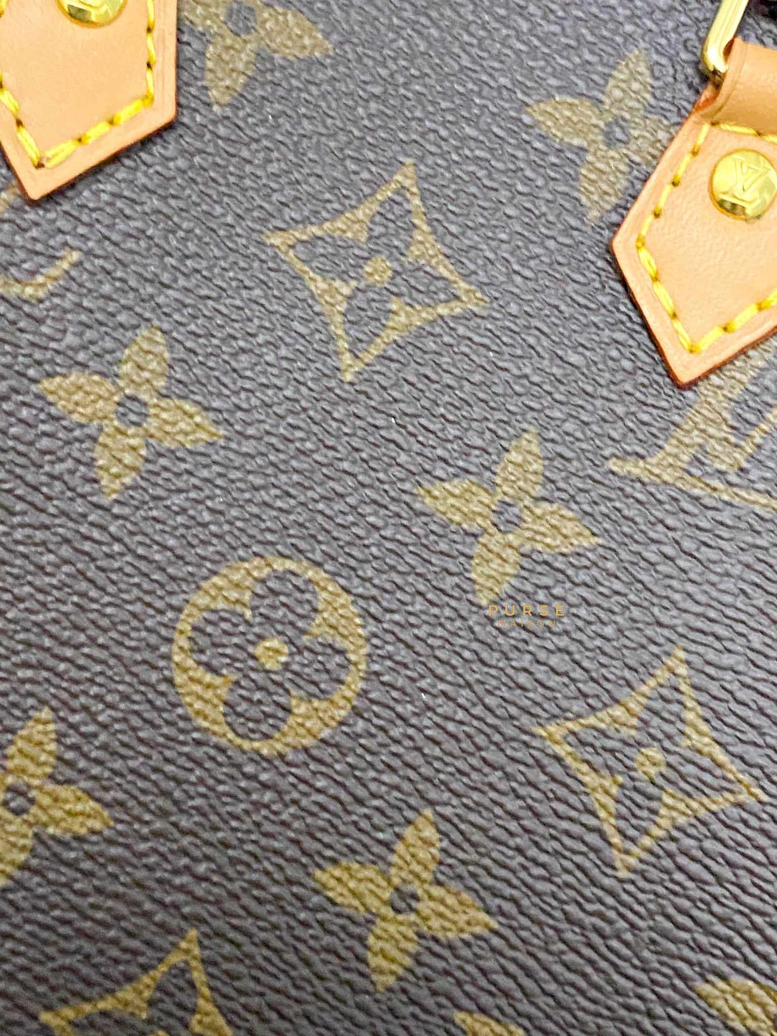 Louis Vuitton Petit Sac Plat Monogram Canvas (Date code: CA4260)