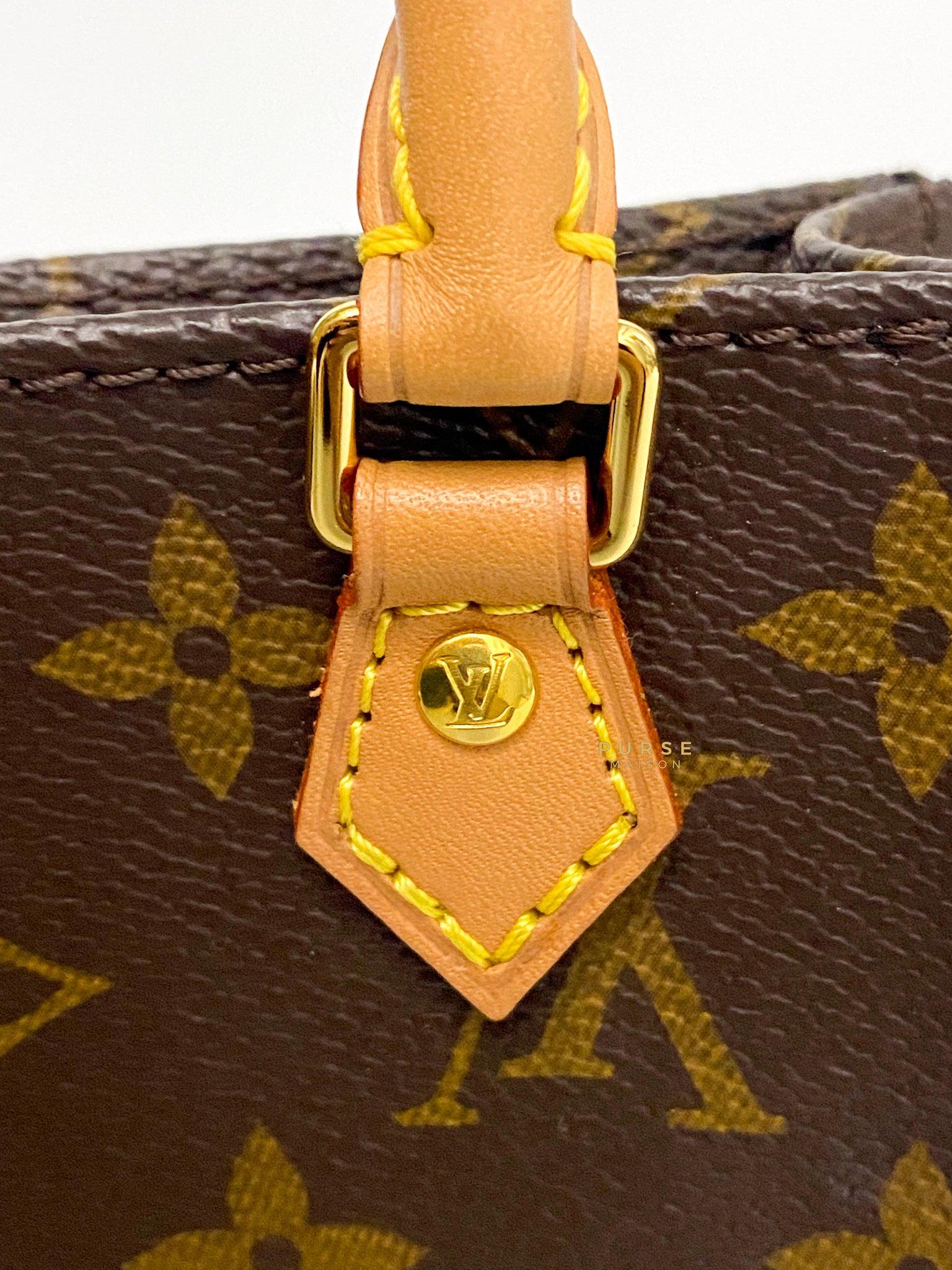 Louis Vuitton Petit Sac Plat Monogram Canvas (Date code: CA4260)