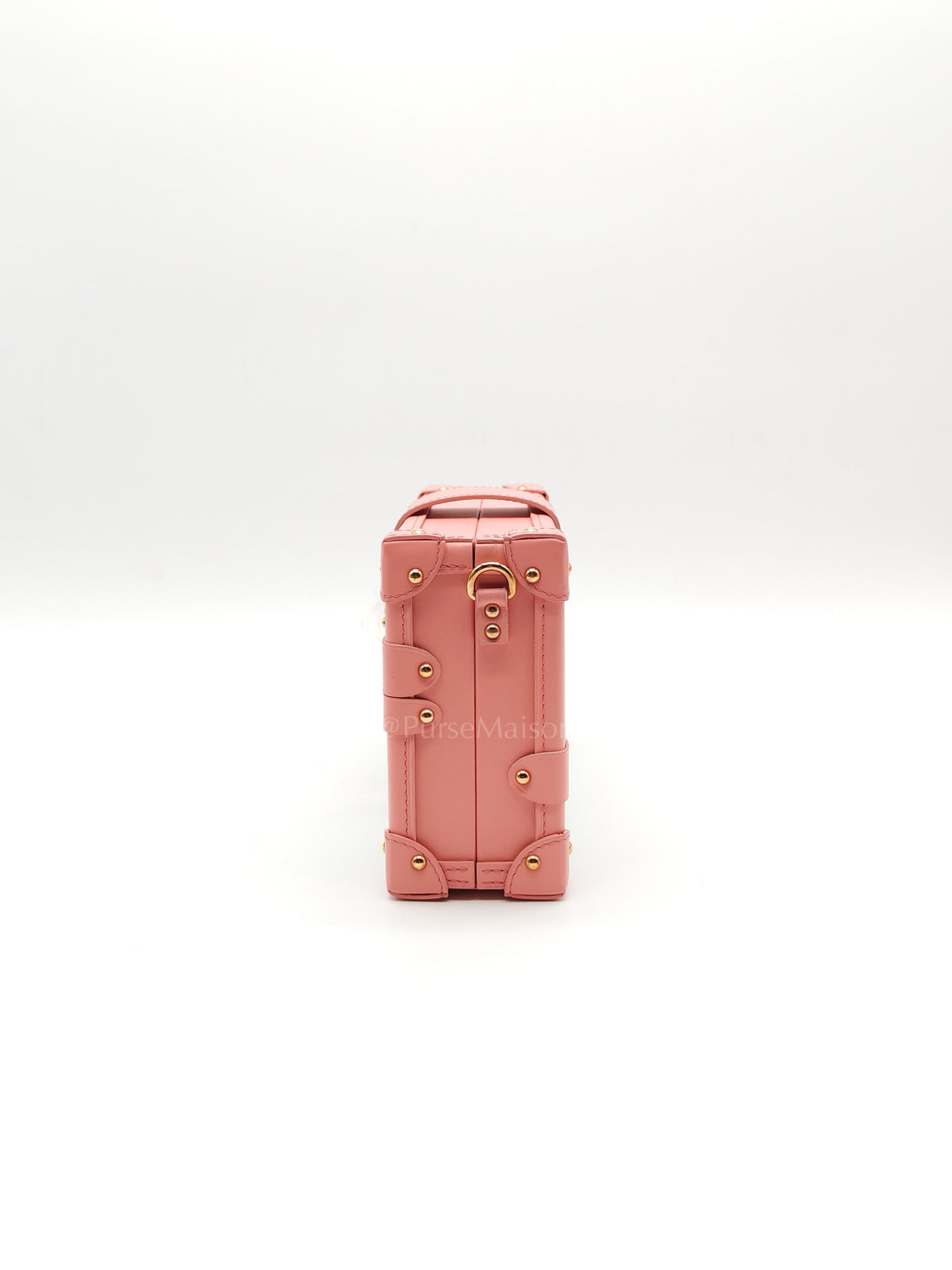 Petite Mallee Shoulder Bag in Pink Since 1854 Jacquard Clutch Rose Gold Hardware (Microchip) | Purse Maison Luxury Bags Shop