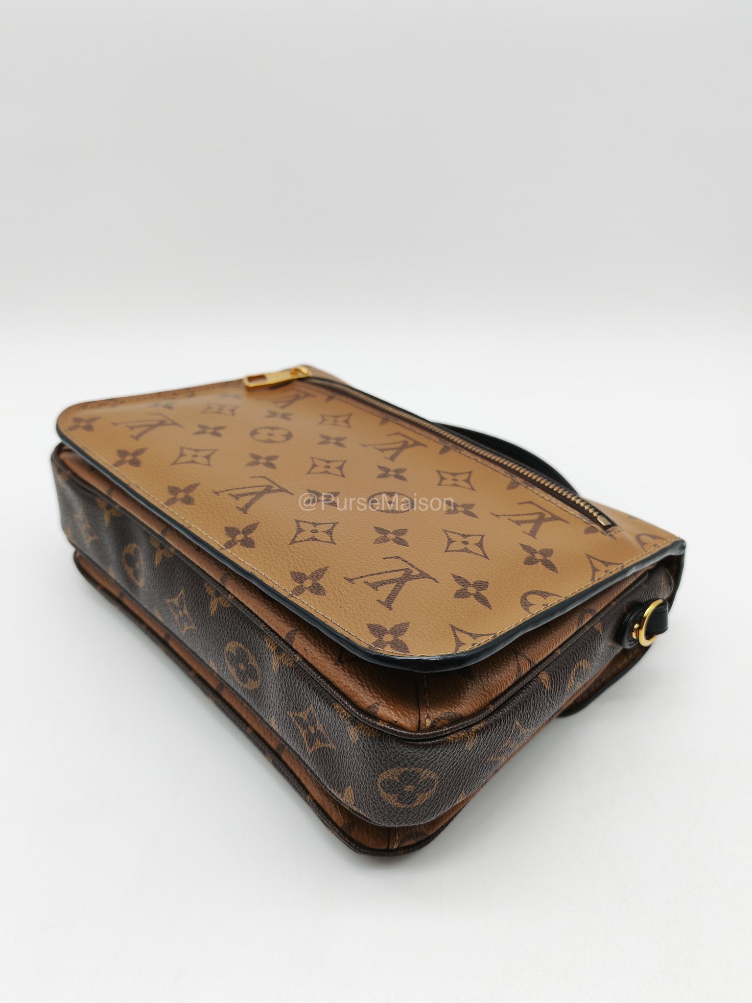Louis Vuitton Pochette Metis in Monogram Reverse Canvas (Date Code: DR2117) | Purse Maison Luxury Bags Shop